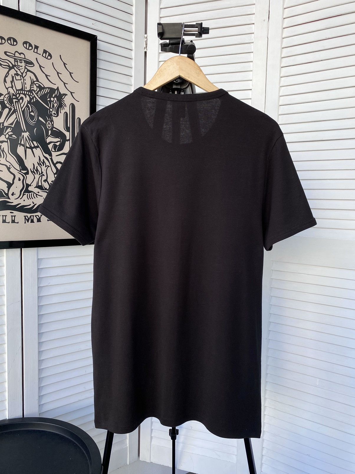 G-Star × Vintage Vintage G-Star Basic Black Cotton Tee Shirt Size US XL / EU 56 / 4 - 2 Thumbnail