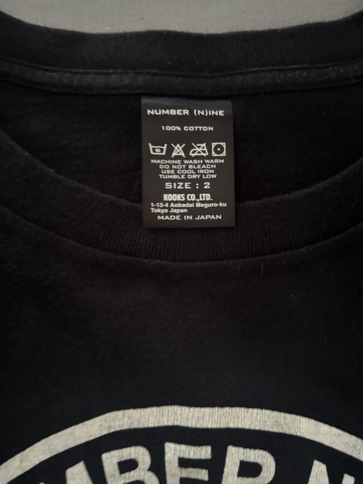 Number (N)ine number nine foreign man shirt size 2 Size US S / EU 44-46 / 1 - 3 Thumbnail