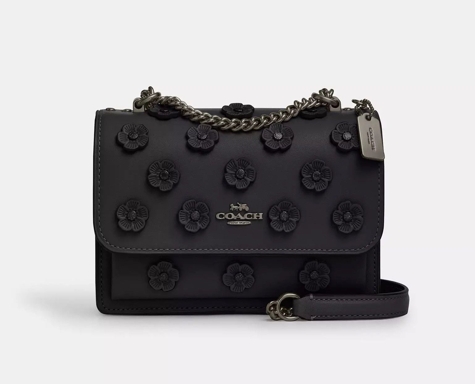 Coach Mini Klare Crossbody Bag With Floral Applique CAK00 Size ONE SIZE - 5 Thumbnail