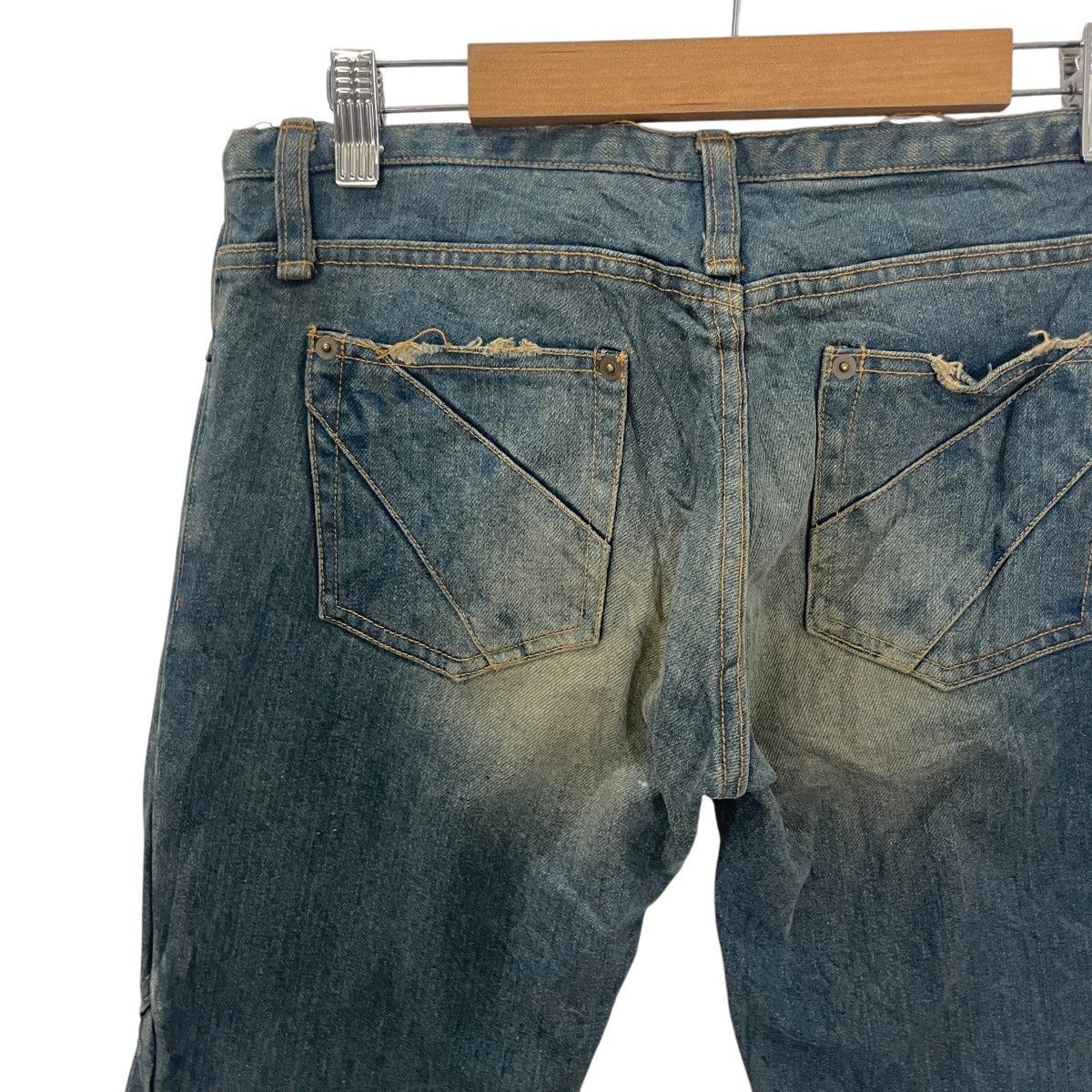 Japanese Brand Vintage Edge On All Denim Jeans Size 30" / US 8 / IT 44 - 11 Thumbnail