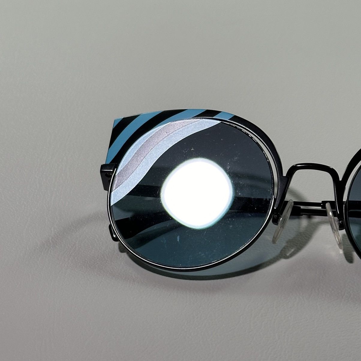 Fendi Fendi FF0215/S Hypnoshine Cat Eye Sunglasses Size ONE SIZE - 8 Thumbnail