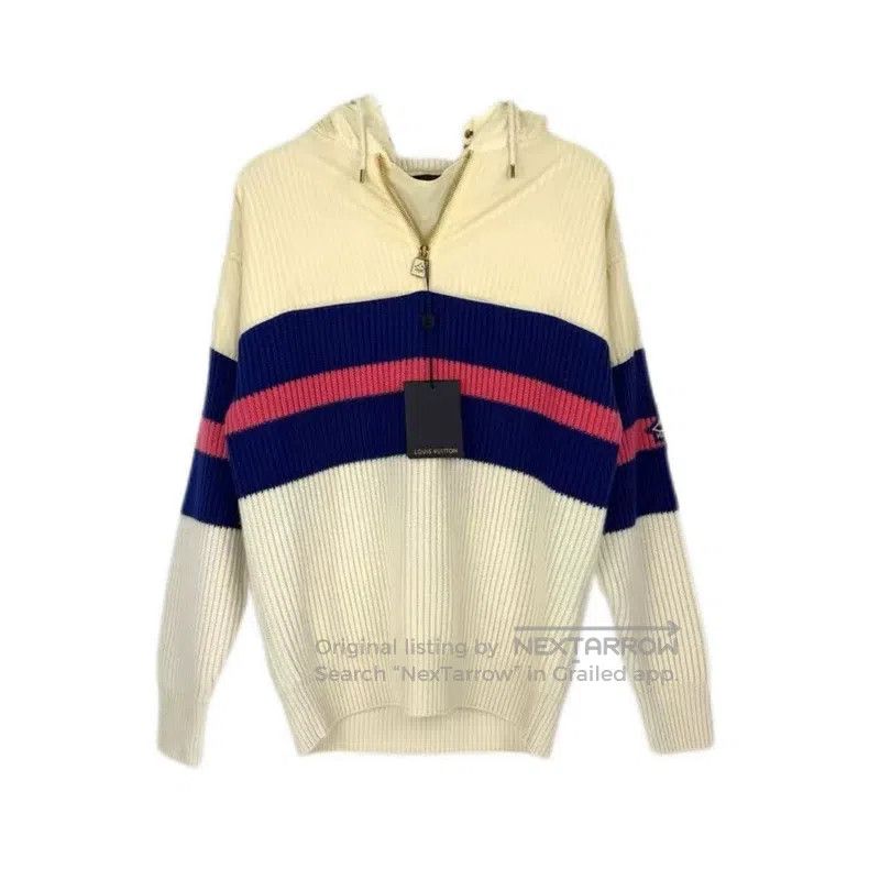 Louis Vuitton Louis Vuitton Beige classic logo wool cashmere nylon panel Size US S / EU 44-46 / 1 - 1 Thumbnail