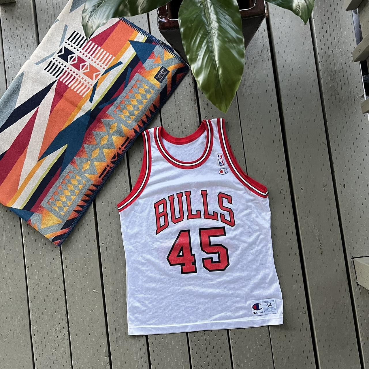 Champion Vintage Michael Jordan Champion Jersey NBA Chicago Bulls Size US M / EU 48-50 / 2 - 4 Thumbnail