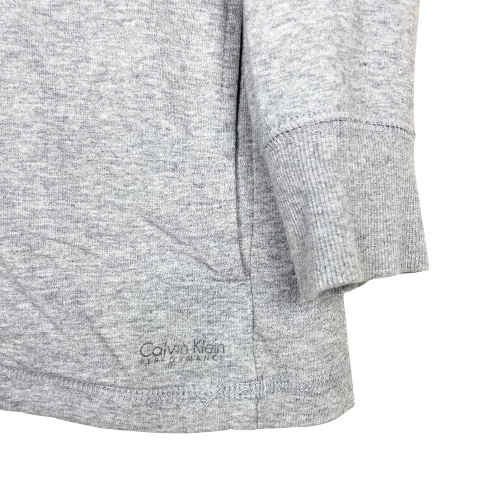 Calvin Klein Calvin Klein Performance Gray Cowl Neck Hoodie Sz M Size M / US 6-8 / IT 42-44 - 2 Thumbnail