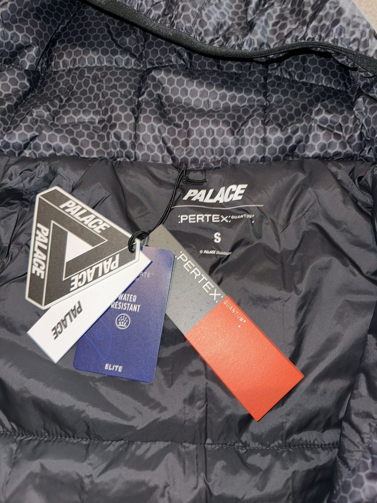Palace Palace Hexagon Pertex Quilted Jacket Size US S / EU 44-46 / 1 - 14 Thumbnail