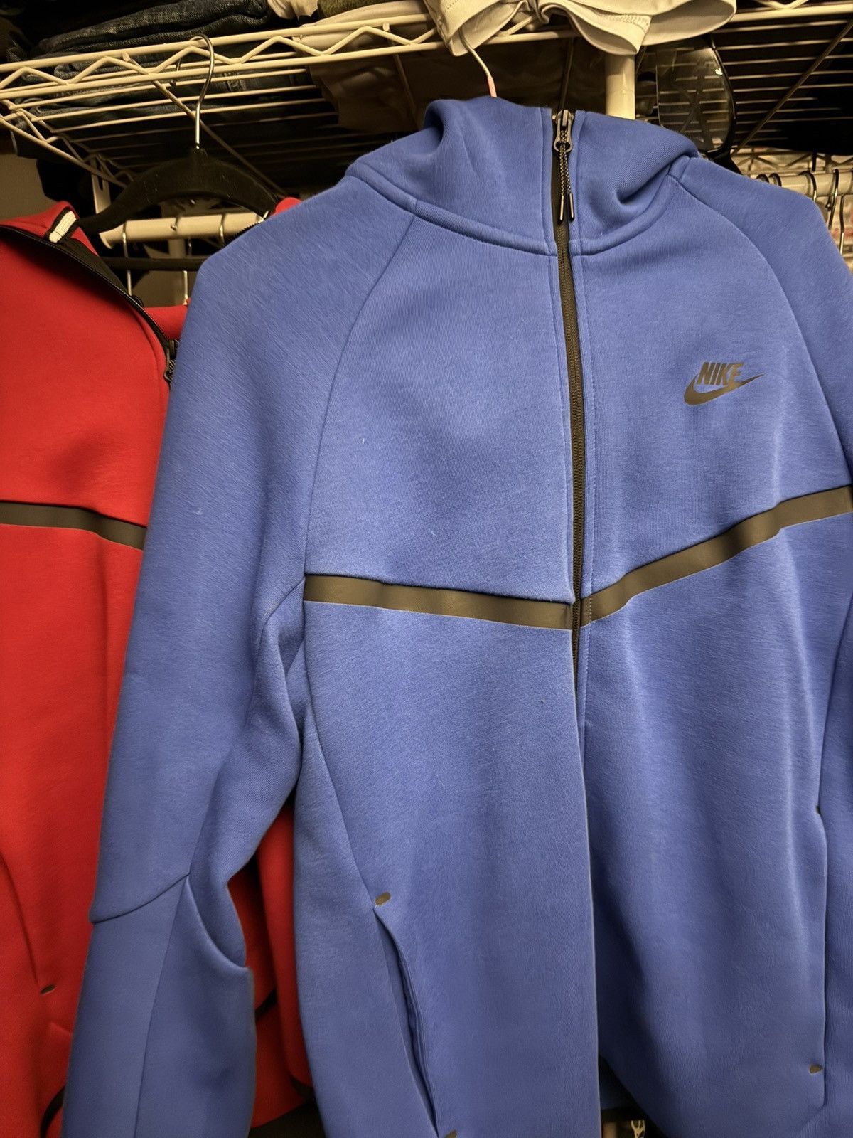 Nike Blue nike tech Size US S / EU 44-46 / 1 - 1 Thumbnail