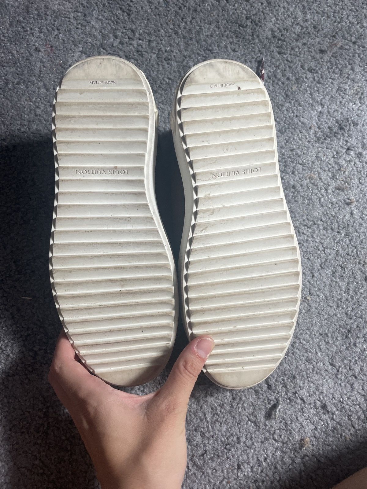 Louis Vuitton Louis Vuitton Time Out faux fur trainers Size US 6 / IT 36 - 5 Thumbnail
