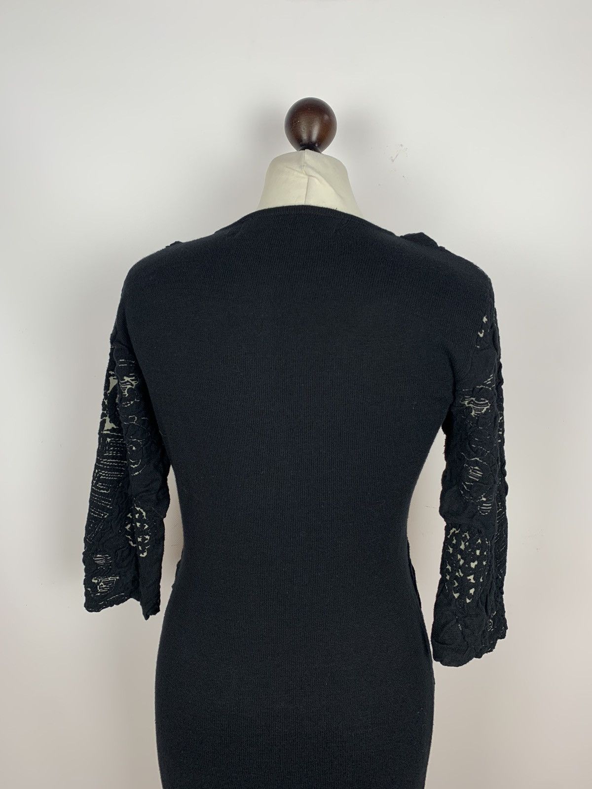 Desigual Desigual x Lacroix Avant Garde Midi Dress Black Skulls Sz S Size S / US 4 / IT 40 - 7 Thumbnail