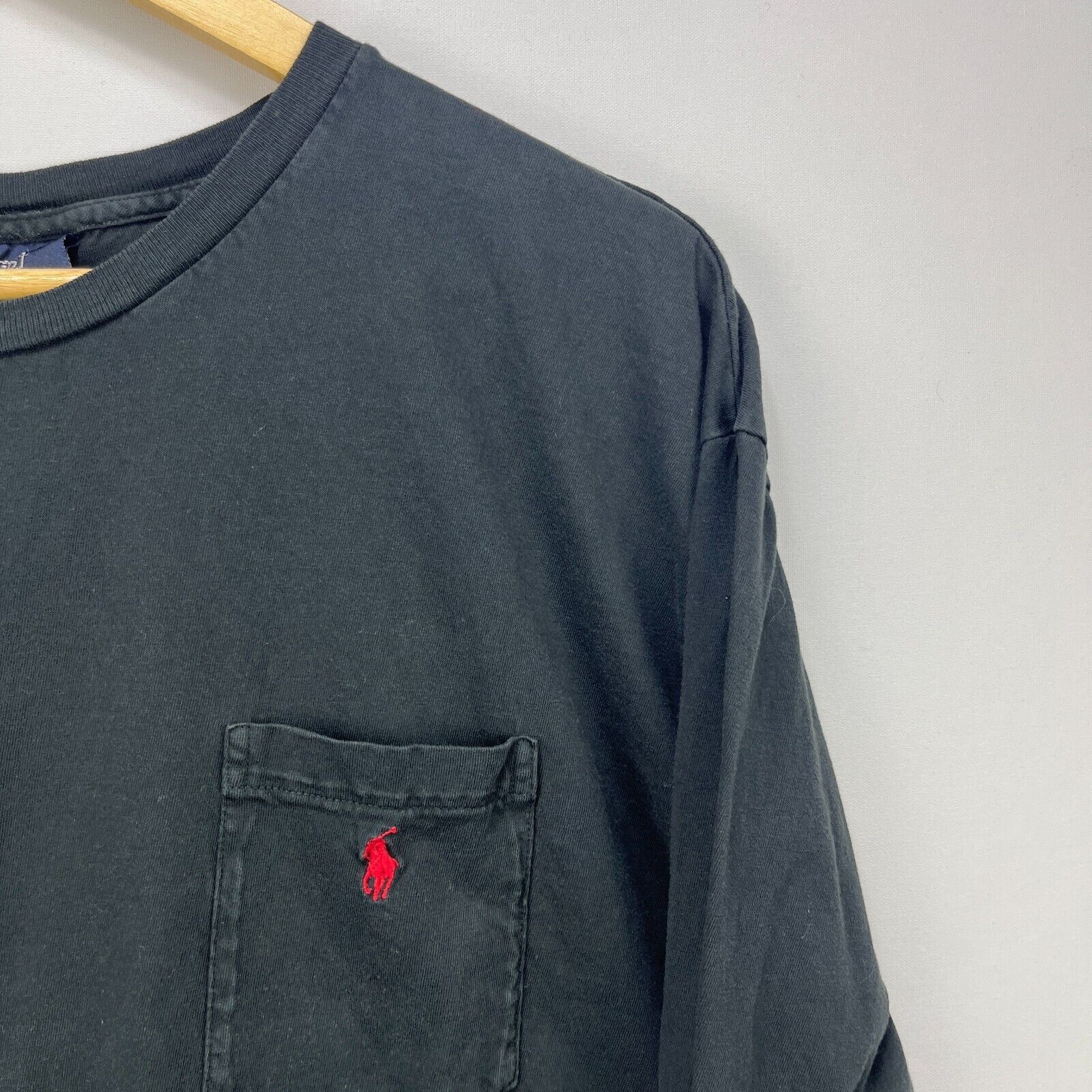 Ralph Lauren × Vintage Vintage '90s Polo Ralph Lauren Faded Long Sleeve Shirt XL Size US XL / EU 56 / 4 - 3 Thumbnail