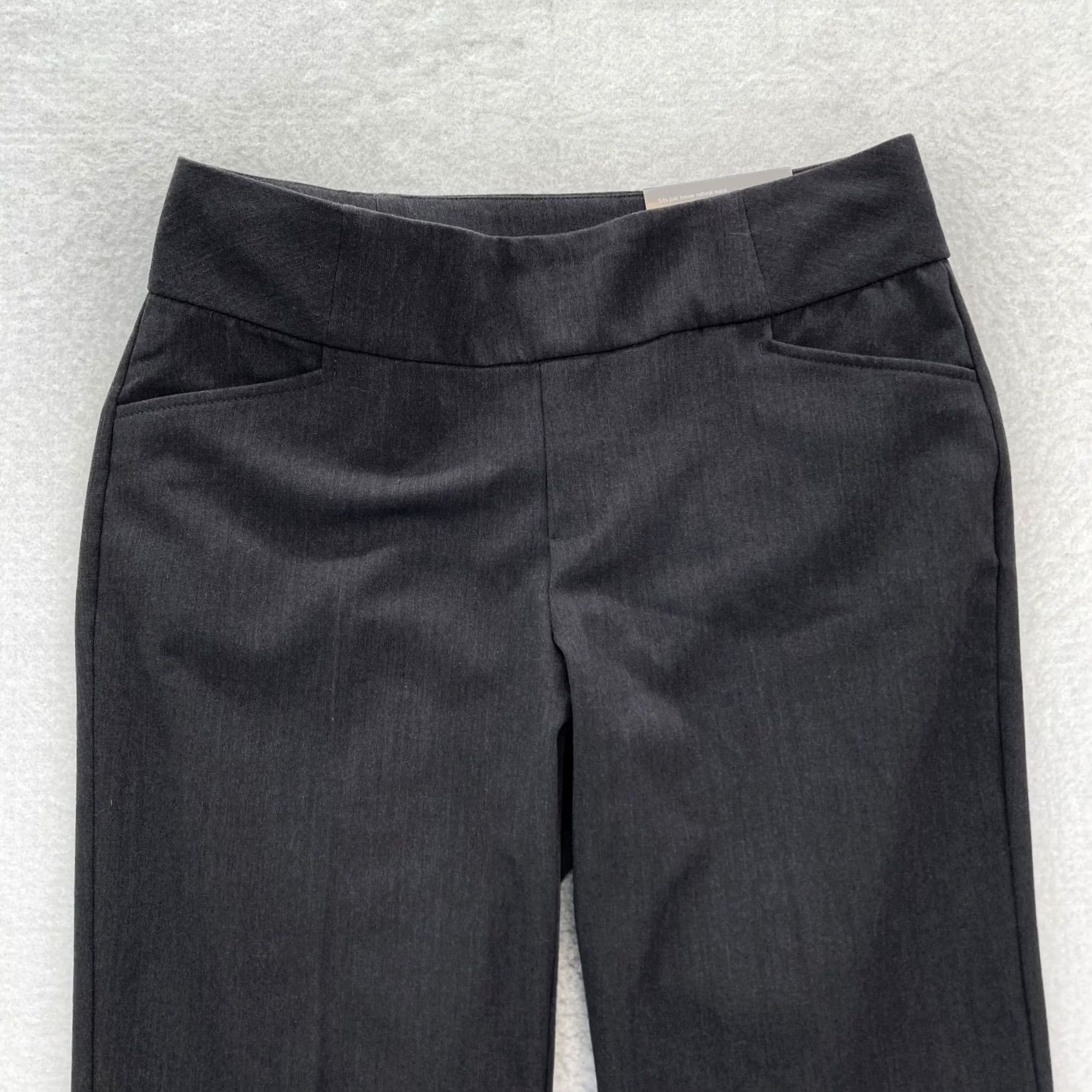 Vintage Christopher Banks Downtown Pant Women's 8 Short Gray Modern Fit Trouser Leg NWT Size 30" / US 8 / IT 44 - 2 Thumbnail