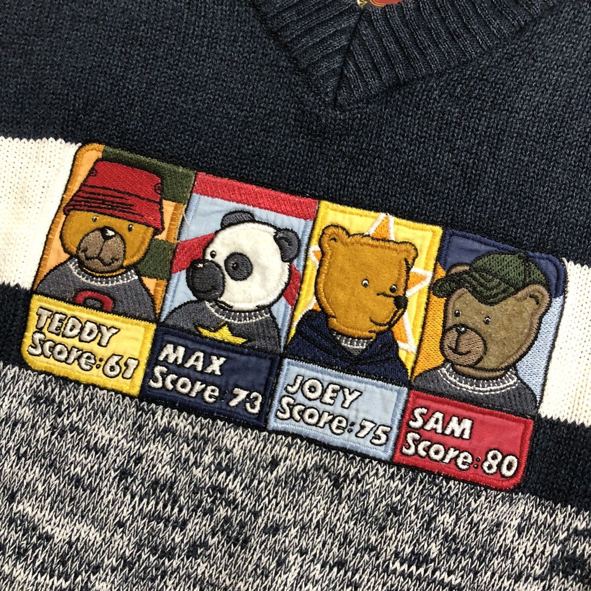 Designer × Jean Charles De Castelbajac VTG JEAN CHARLES DE CASTEL BAJAC VEST KNIT Size US S / EU 44-46 / 1 - 4 Thumbnail