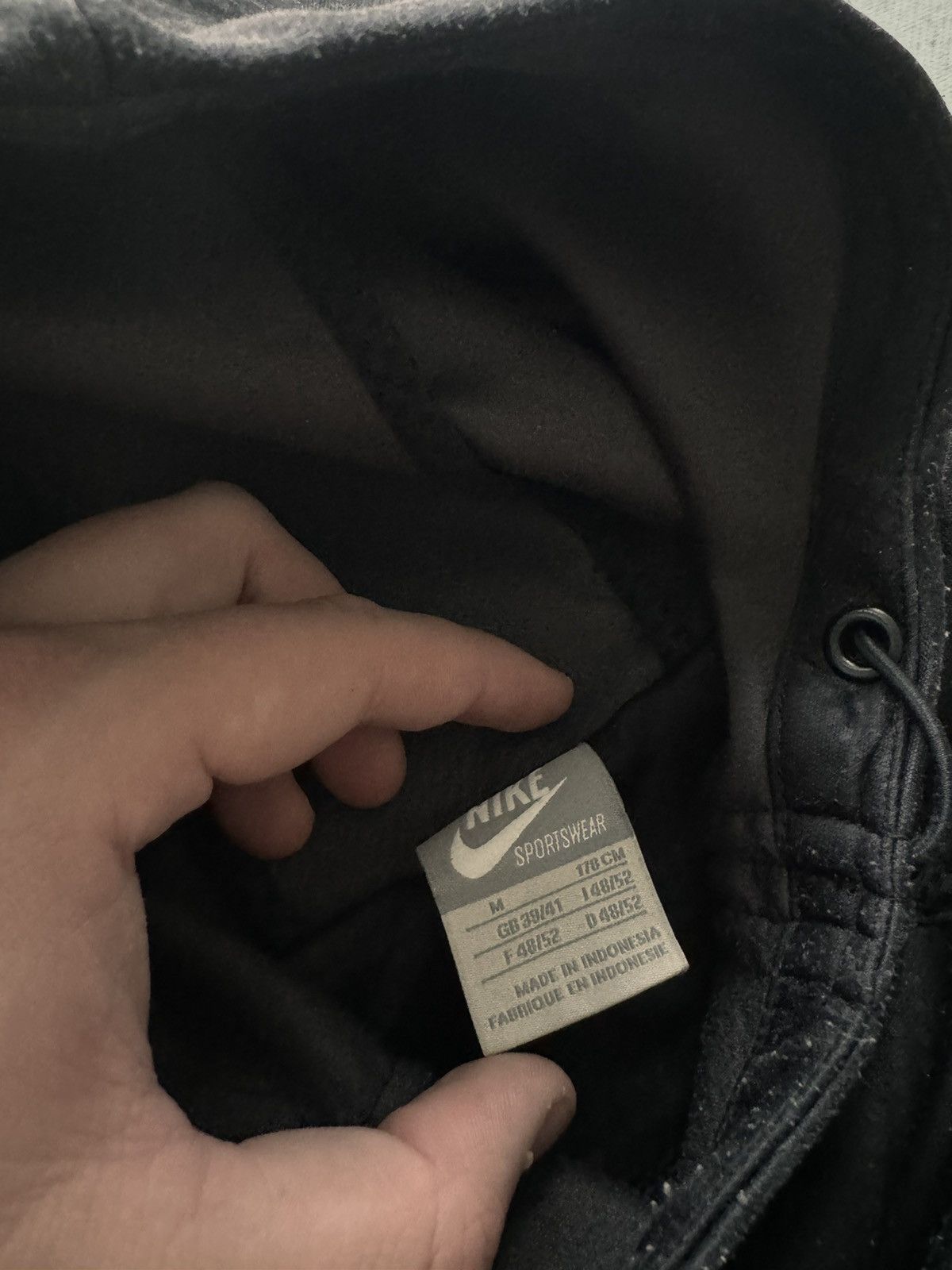 Nike × Vintage NIKE VINTAGE CENTER LOGO OVERSIZE BOXY HOODIE Size US M / EU 48-50 / 2 - 5 Thumbnail
