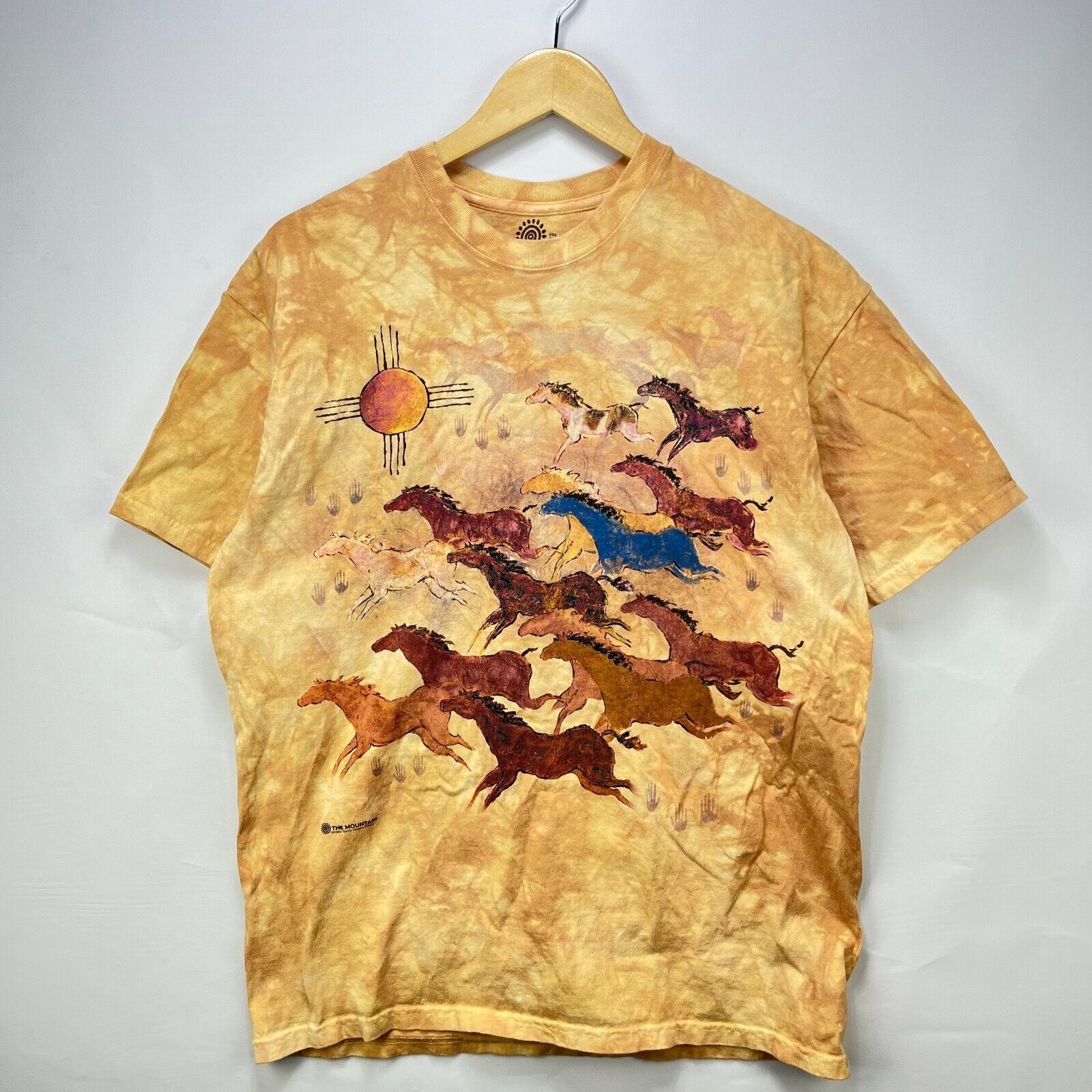 The Mountain × Vintage Vintage Y2K The Mountain Horse Animal Nature Art shirt Large Size US L / EU 52-54 / 3 - 1 Thumbnail