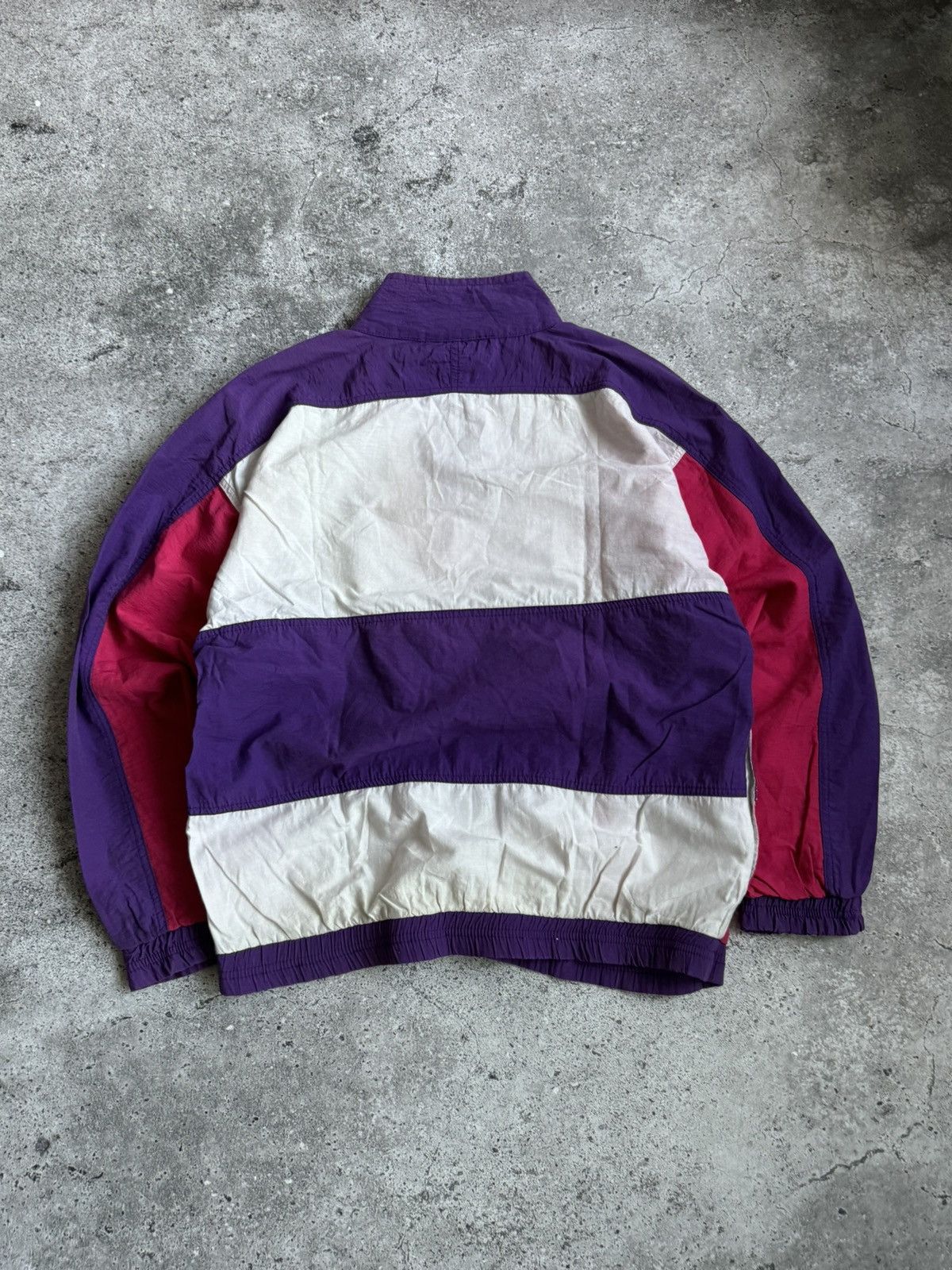 Reebok Vintage Reebok Y2K 1/3 nylon hoodie light jacket Size US M / EU 48-50 / 2 - 12 Thumbnail