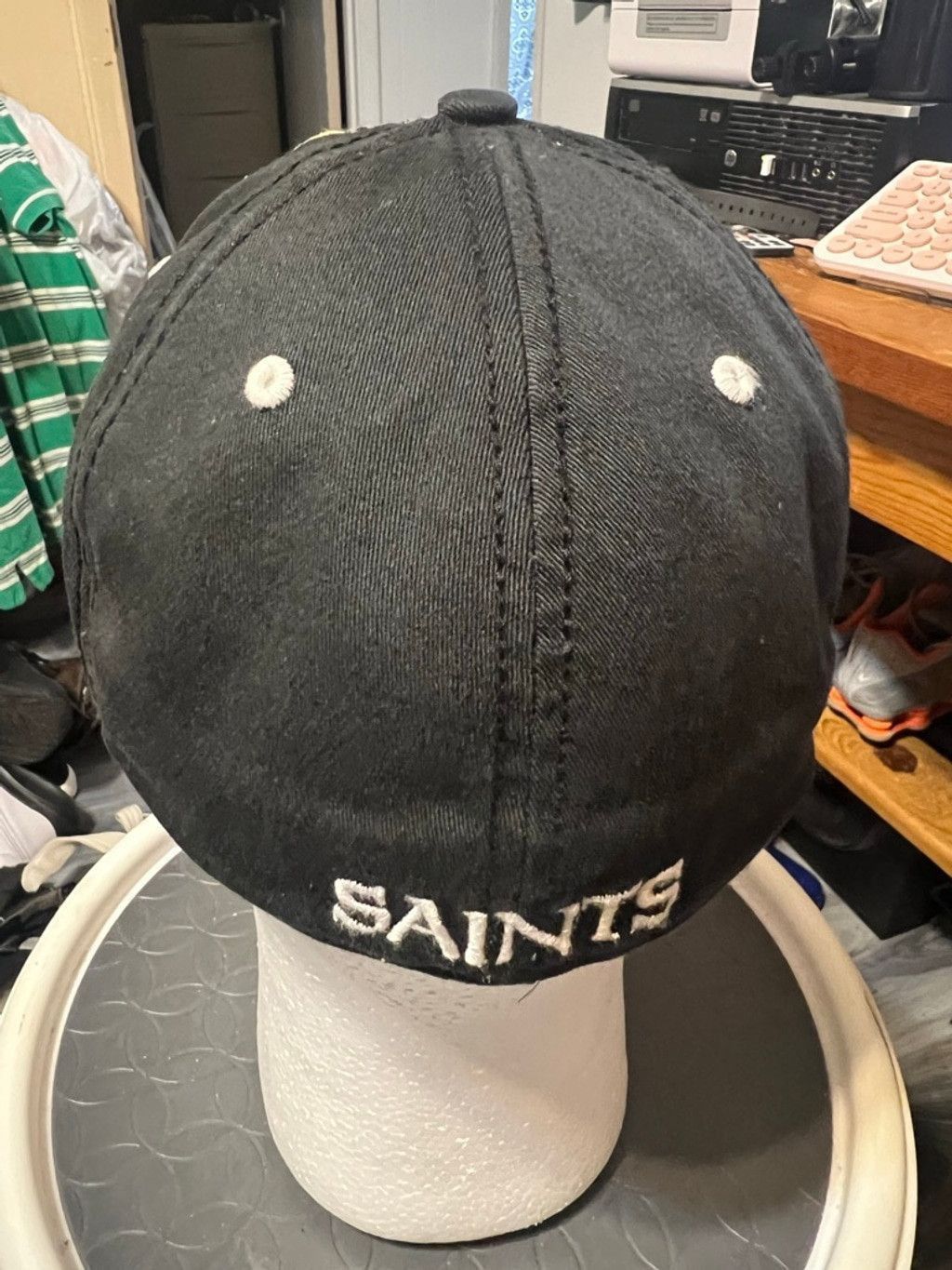 47 Brand Men's '47 Brand New Orleans Saints Tan Black Fitted Hat Size ONE SIZE - 3 Thumbnail
