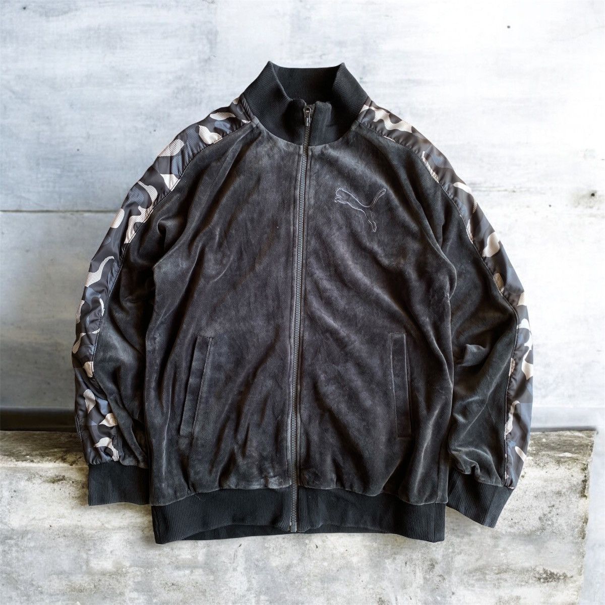 Puma Puma Velvet Jacket Zipper Size US S / EU 44-46 / 1 - 1 Thumbnail