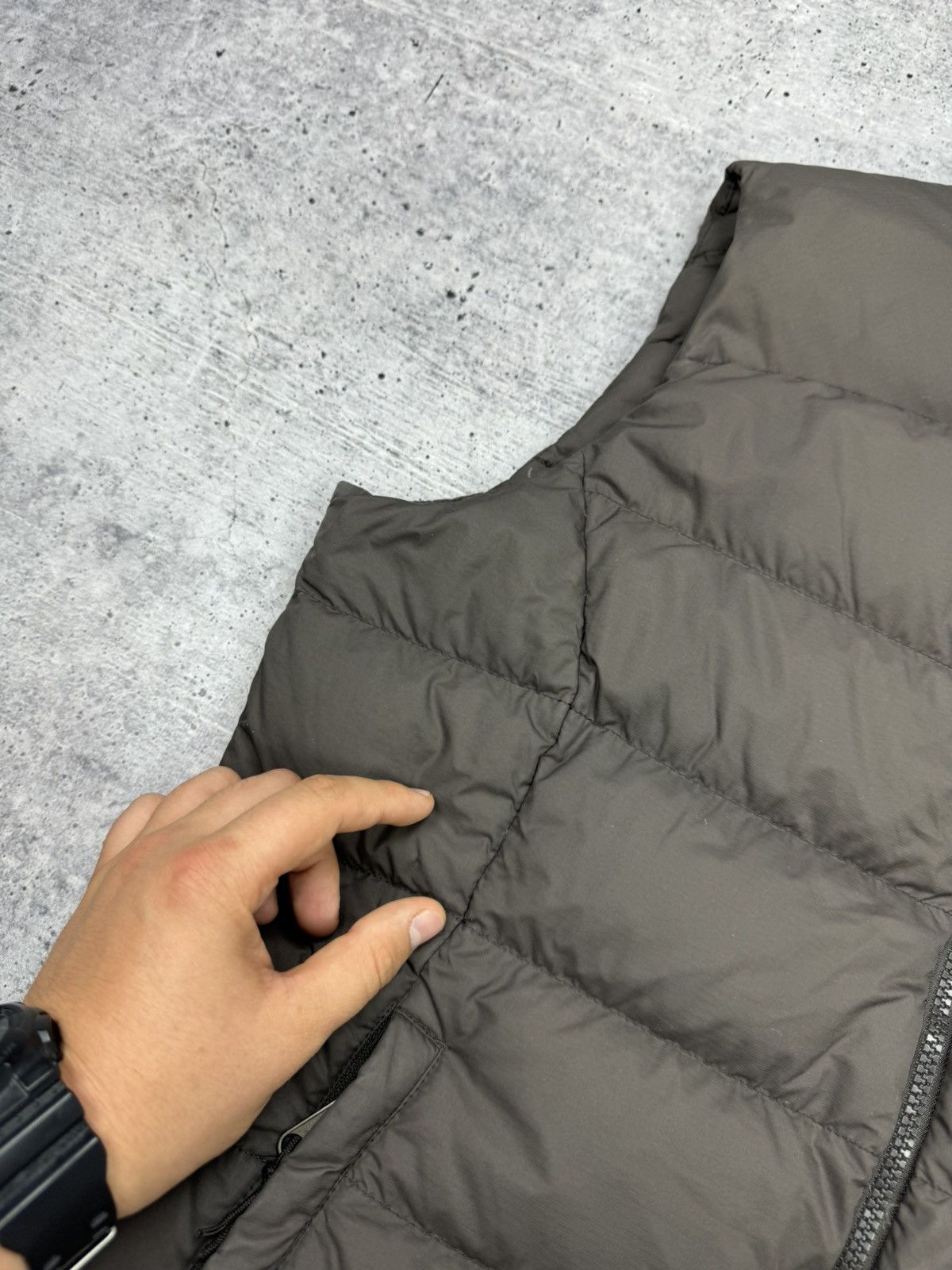 The North Face × Vintage Vintage Y2K The North Face 700 Down Brown Puffer Vest Jacket Size L / US 10 / IT 46 - 10 Thumbnail