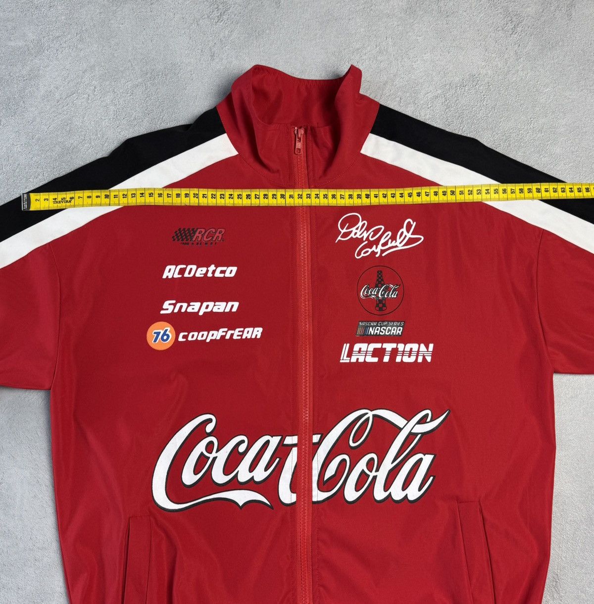 Other Coca Cola NASCAR Zip Up Bomber Jacket Size US M / EU 48-50 / 2 - 12 Thumbnail