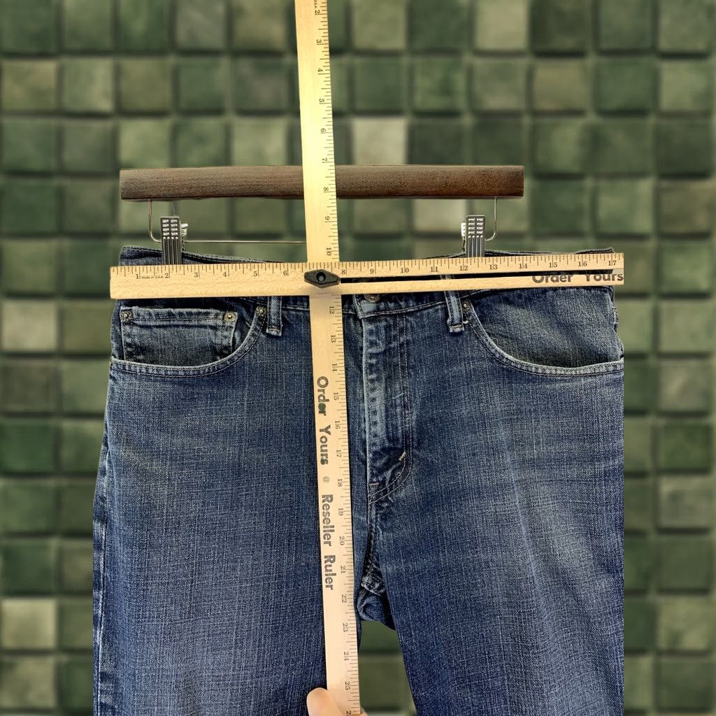 Levi's VINTAGE Levi’s 511 Jeans Denim Blue Distressed - 36x32, Mens, Regular, Cotton, Zip, Inseam 31, Logo, Straight, 4850, All Items As Is Size US 36 / EU 52 - 1 Thumbnail
