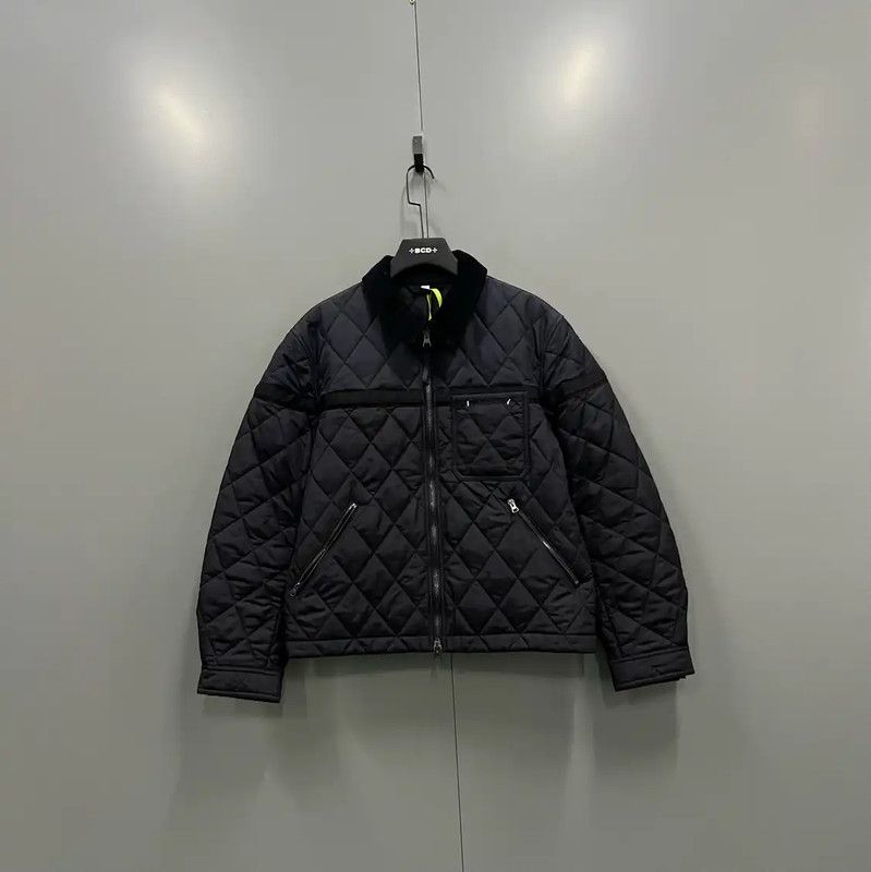 Burberry Burberry Black Cotton Men's Long Sleeve Jacket Size US L / EU 52-54 / 3 - 1 Thumbnail