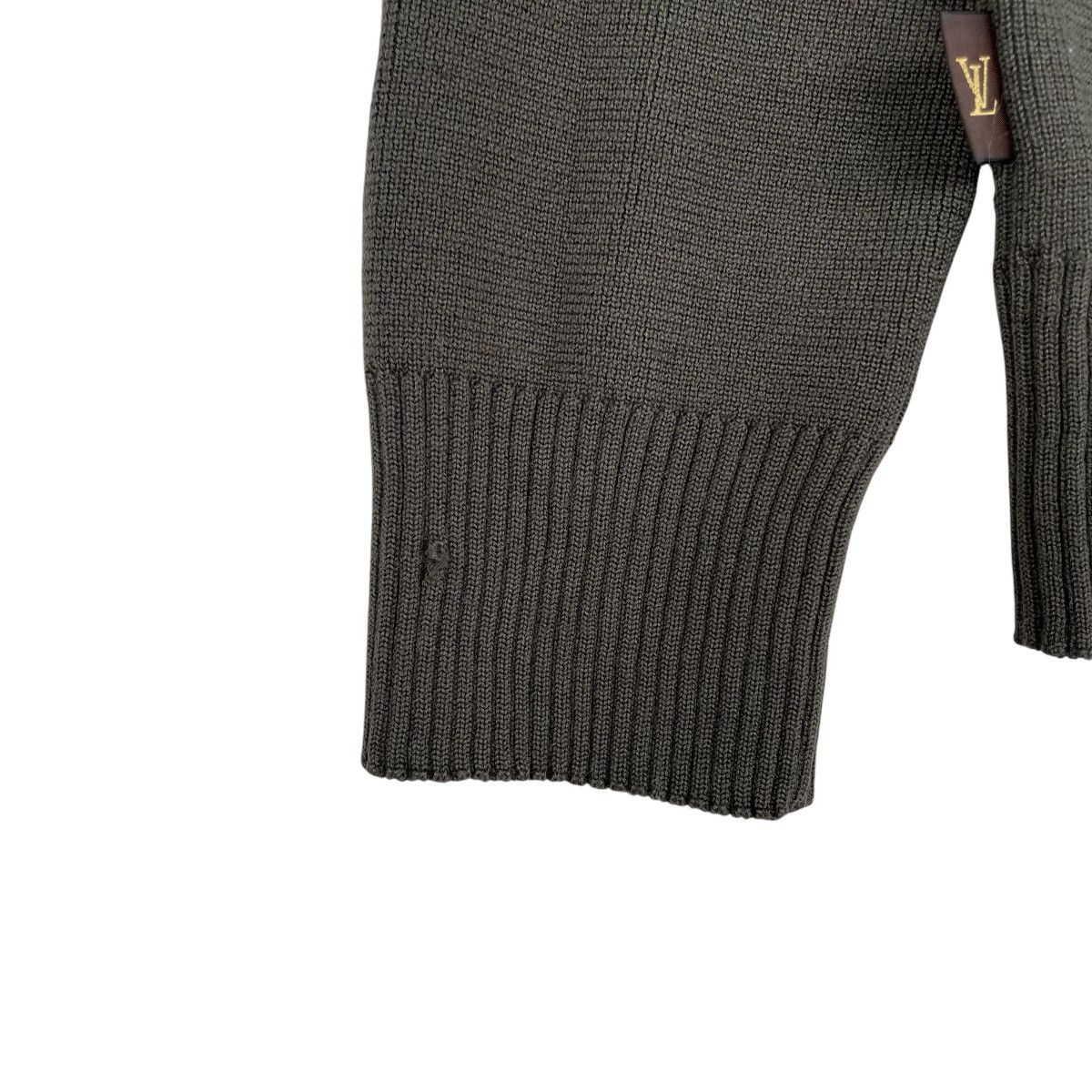 Louis Vuitton Y2K Louis Vuitton Embossed Wool Turtle Neck Size US M / EU 48-50 / 2 - 7 Thumbnail