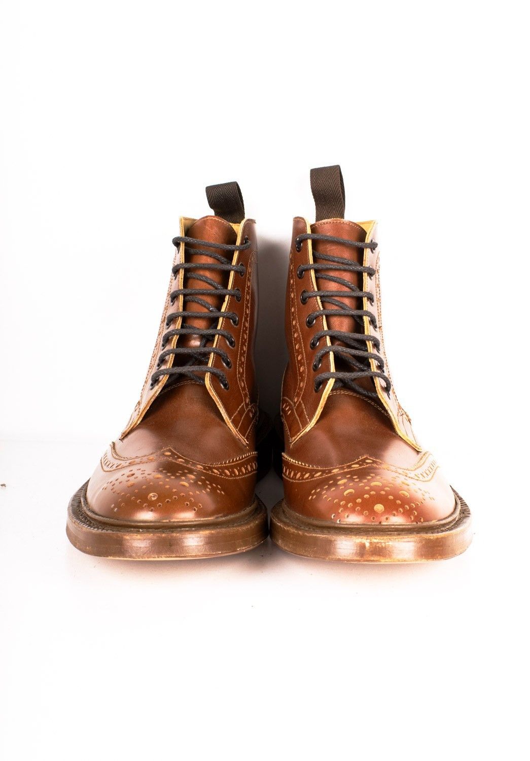 Tricker's New Trickers Boots Men Shoes Size UK8 ½, USA 9 ½, EUR43 Size US 9.5 / EU 42-43 - 2 Thumbnail