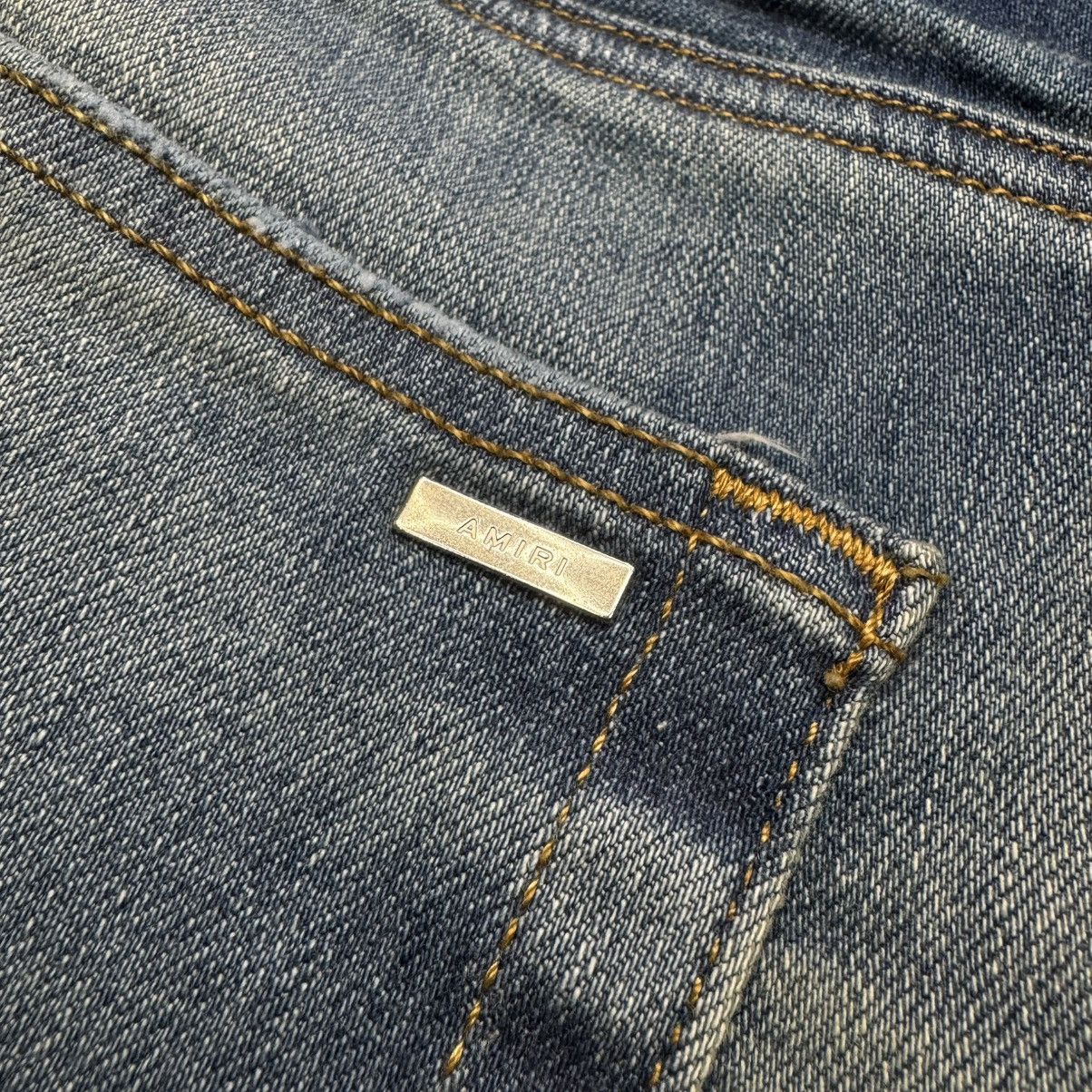 Amiri Amiri Stack Jeans Indigo Size US 38 / EU 54 - 8 Thumbnail