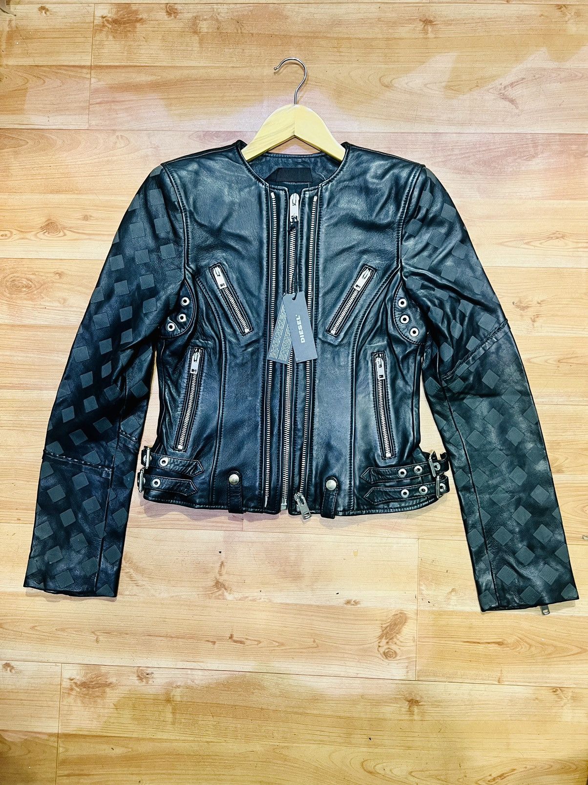 Diesel Diesel leather jacket Size S / US 4 / IT 40 - 1 Thumbnail