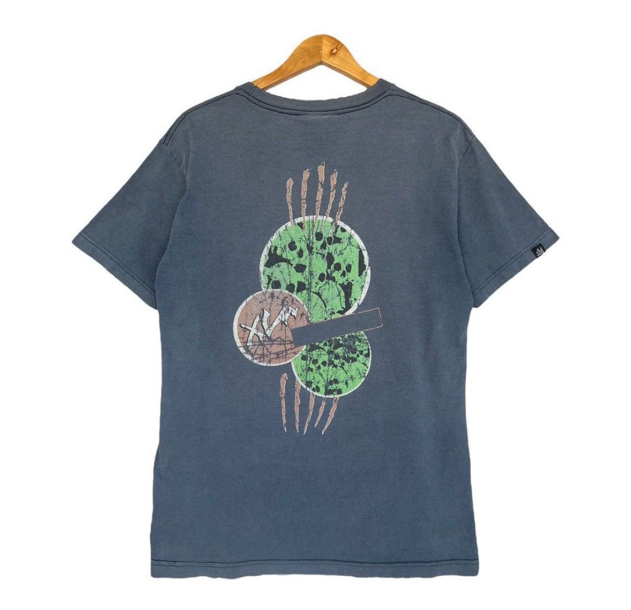 X-LARGE Rare 💥Vintage 90s XLarge Skate Distressed Sun Faded Tee Size US M / EU 48-50 / 2 - 1 Thumbnail