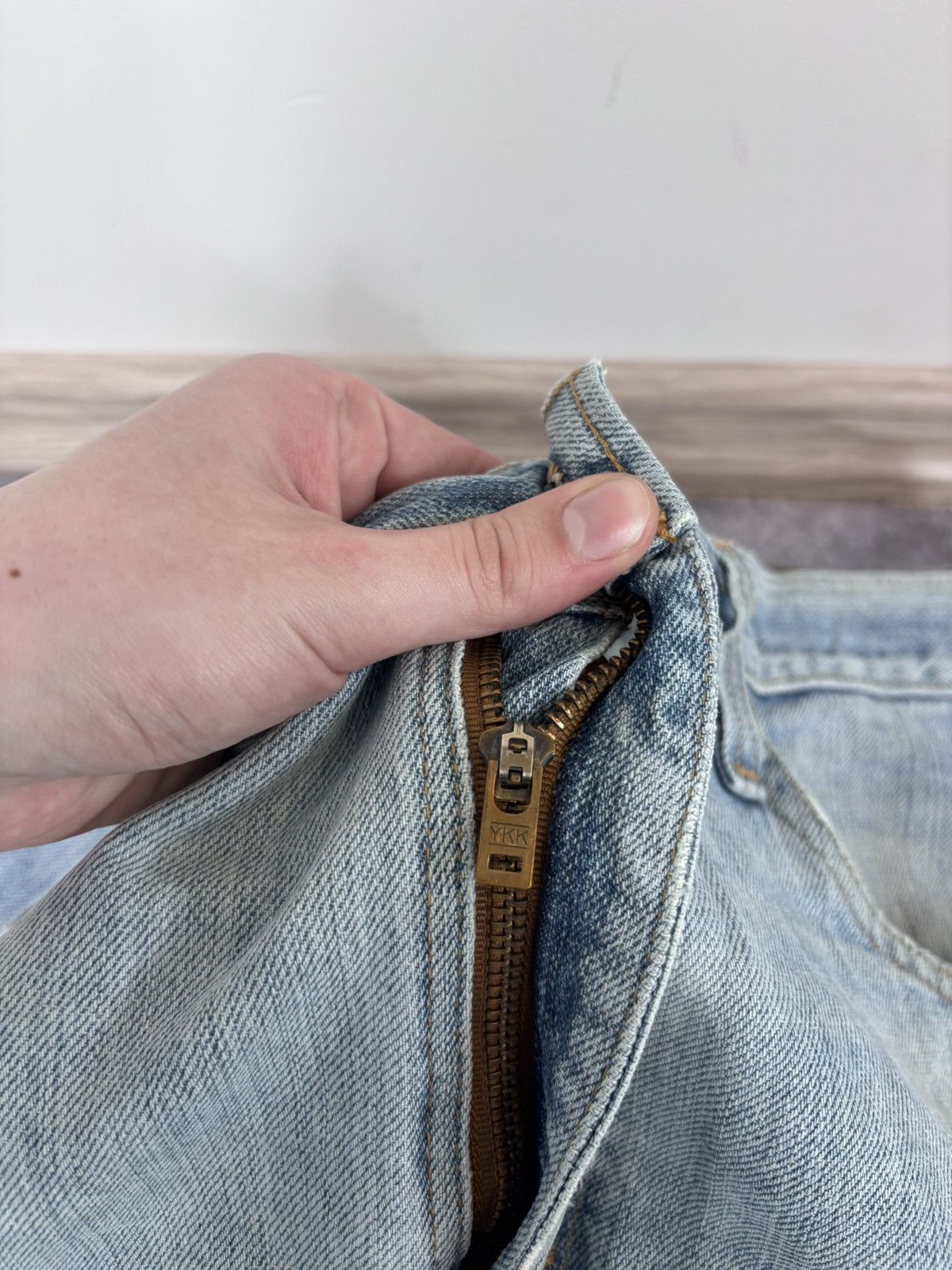 Carhartt Carhartt Men’s Denim Jeans Light Blue USA Distressed Size US 34 / EU 50 - 18 Thumbnail