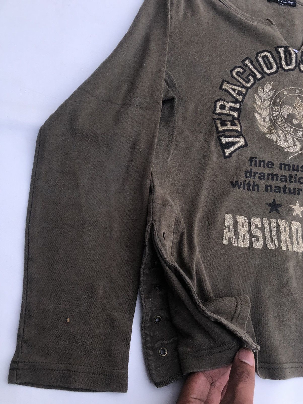 Hysteric Glamour Studded Poem Veracious Wisdom Rock Punk Style Size US M / EU 48-50 / 2 - 6 Thumbnail