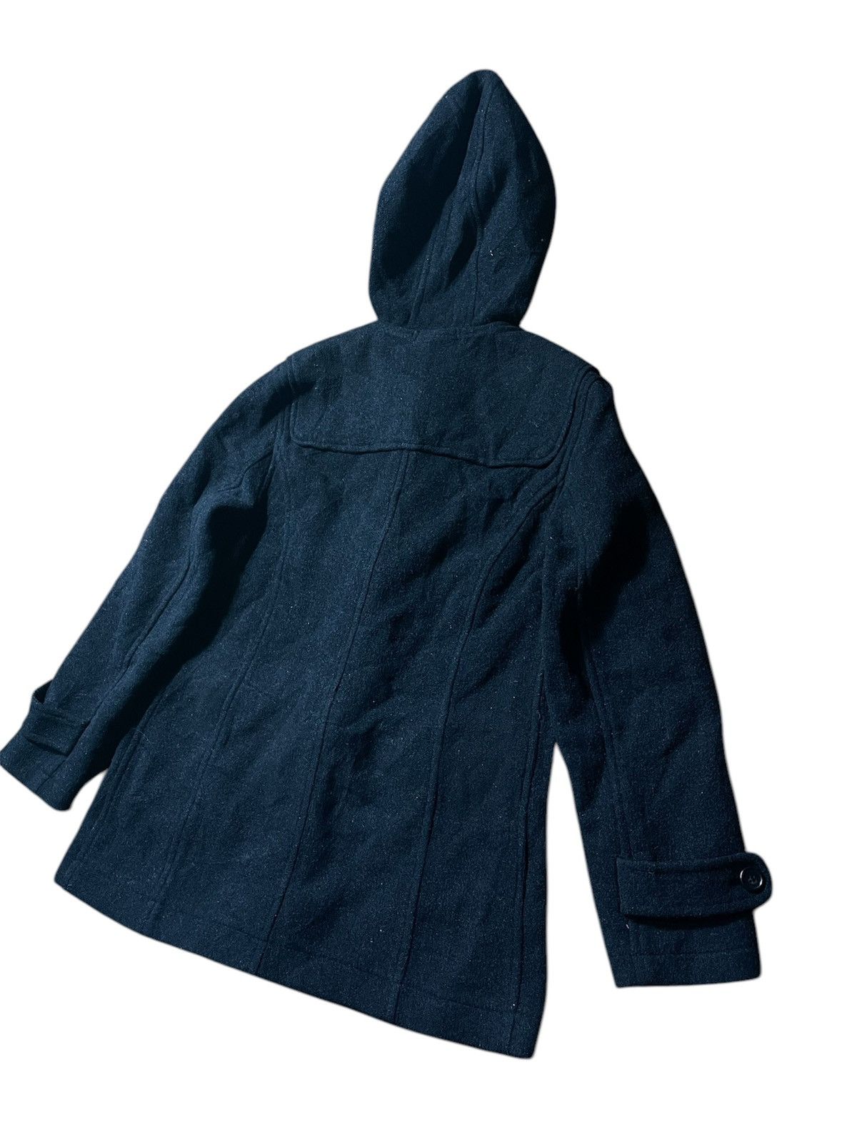 Japanese Brand PARLAL COAT - Wool Black Duffle Jacket Size US S / EU 44-46 / 1 - 9 Thumbnail