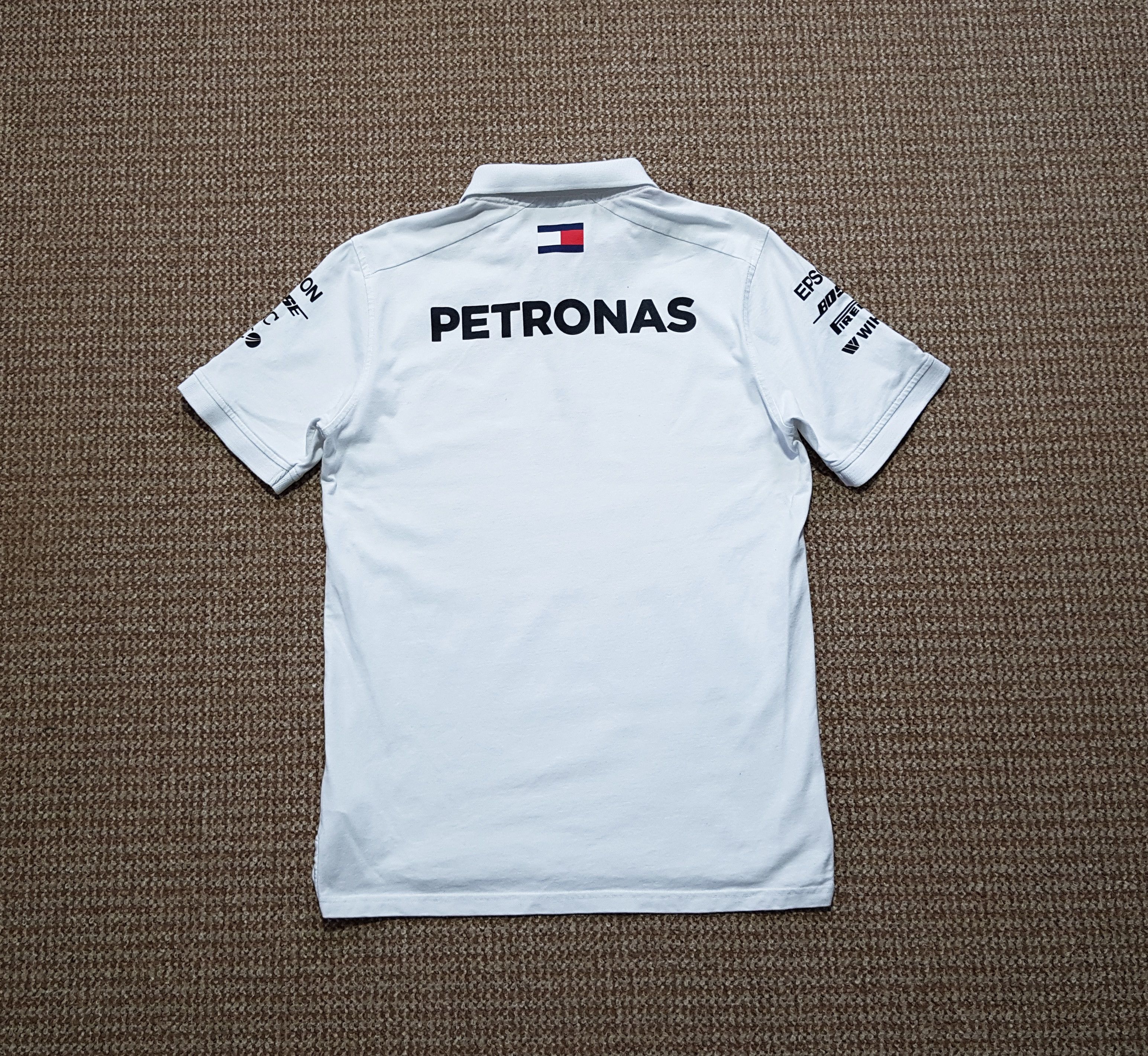 Formula 1 Mercedes AMG Petronas F1 Team Polo Shirt Qualcomm Bose sz M Size US M / EU 48-50 / 2 - 2 Thumbnail