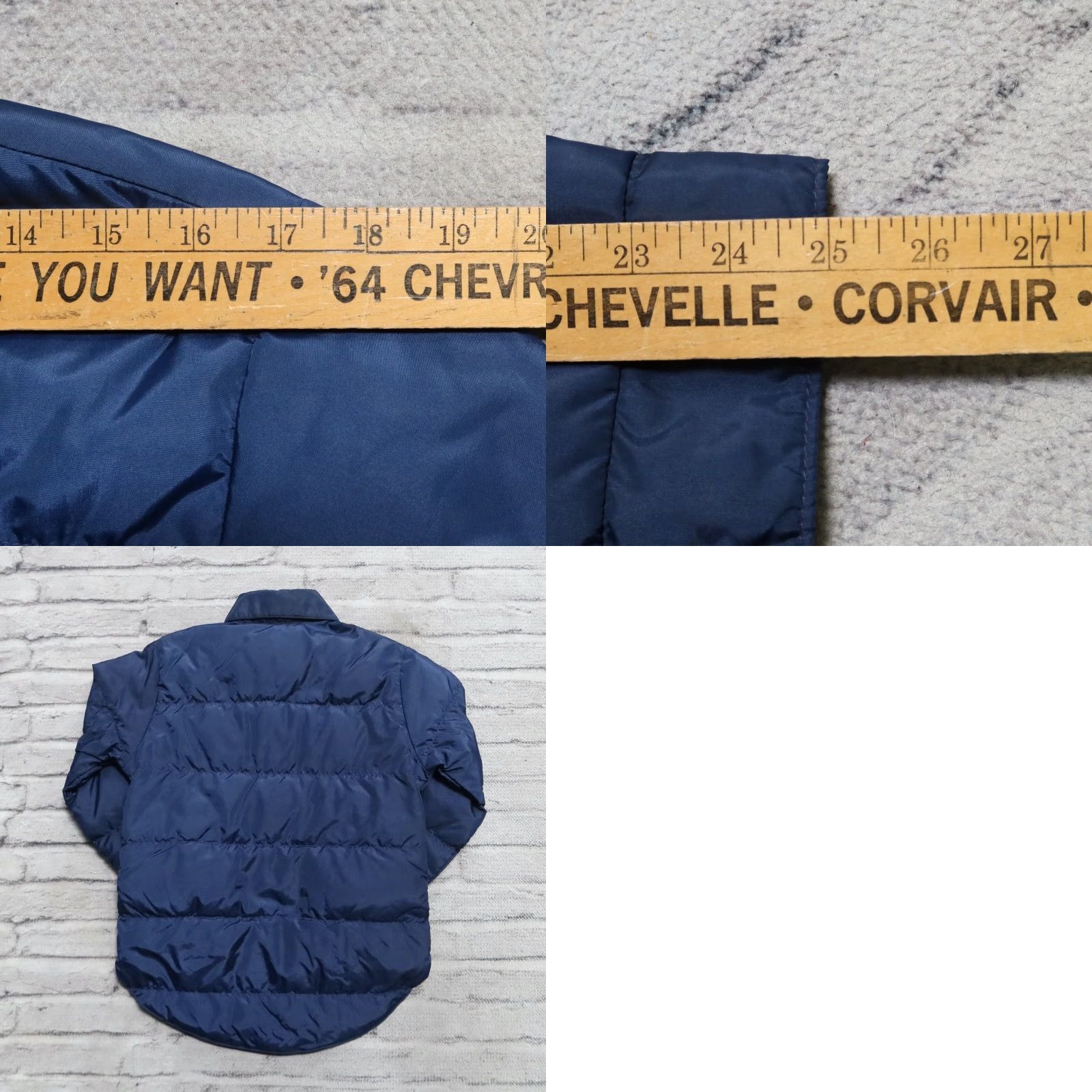 The North Face VINTAGE The North Face Jacket Shirt Quilted Puffer Western Navy S Mens Brown Label Rare Vintage North Face Quilted Puffer Western Jacket Shirt Size US S / EU 44-46 / 1 - 9 Thumbnail