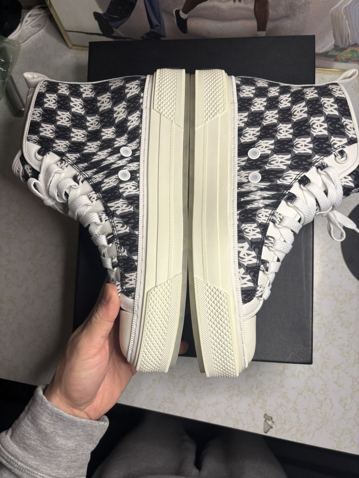 Amiri Amiri Court High Size US 13 / EU 46 - 3 Thumbnail