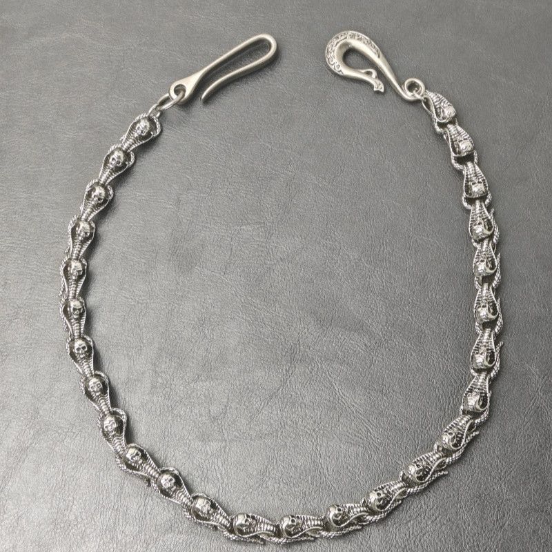 Japanese Brand × Jewelry Punk Waist Pants Chain Wallet Chain Cobra Skull Keychain Size ONE SIZE - 6 Thumbnail