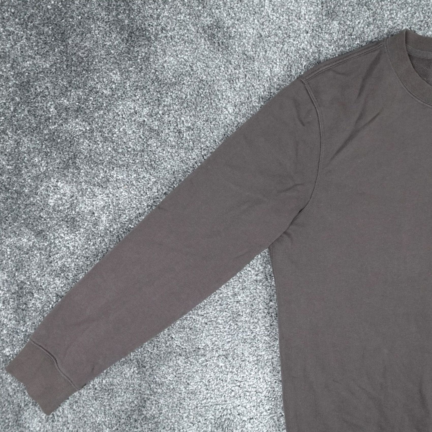 Arket Arket Sweatshirt Jumper Brown Size Small Crew Neck Cotton Lightweight Mens Pullover Sweatshirt Size US S / EU 44-46 / 1 - 3 Thumbnail