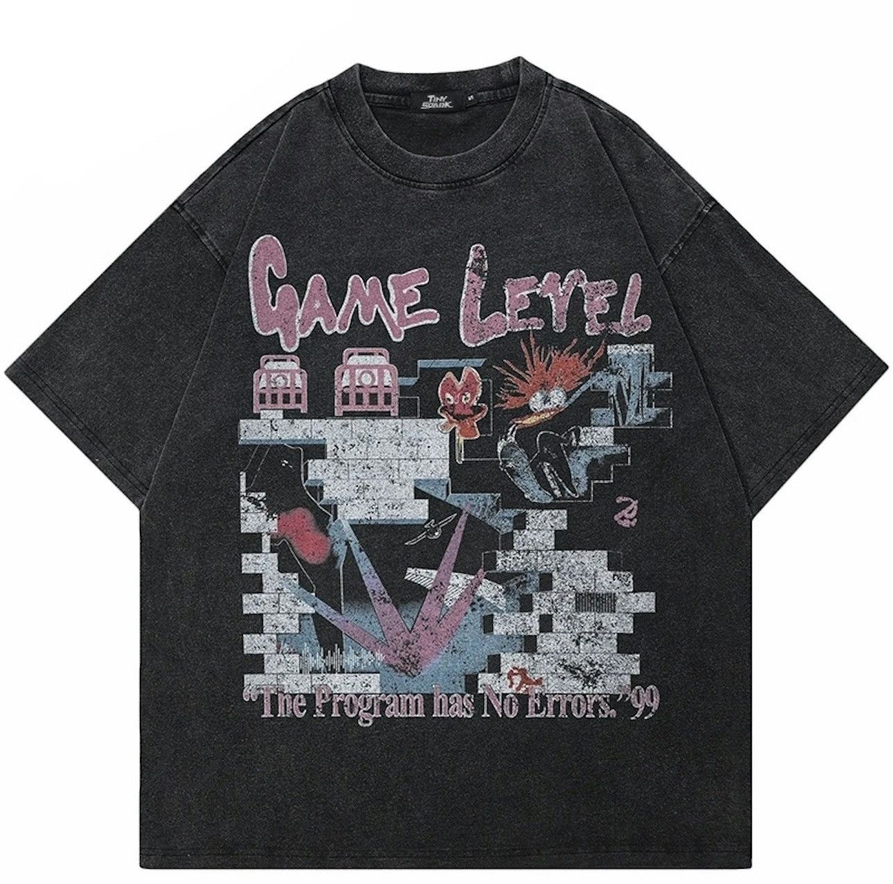 Japanese Brand × Vintage Arcade Gaming Oversized Printed Vintage T Shirt Size US XXL / EU 58 / 5 - 1 Thumbnail