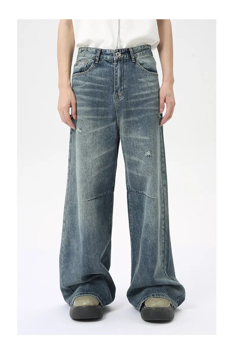 Japanese Brand × Jean High street distressed washed jeans Size US 32 / EU 48 - 7 Thumbnail