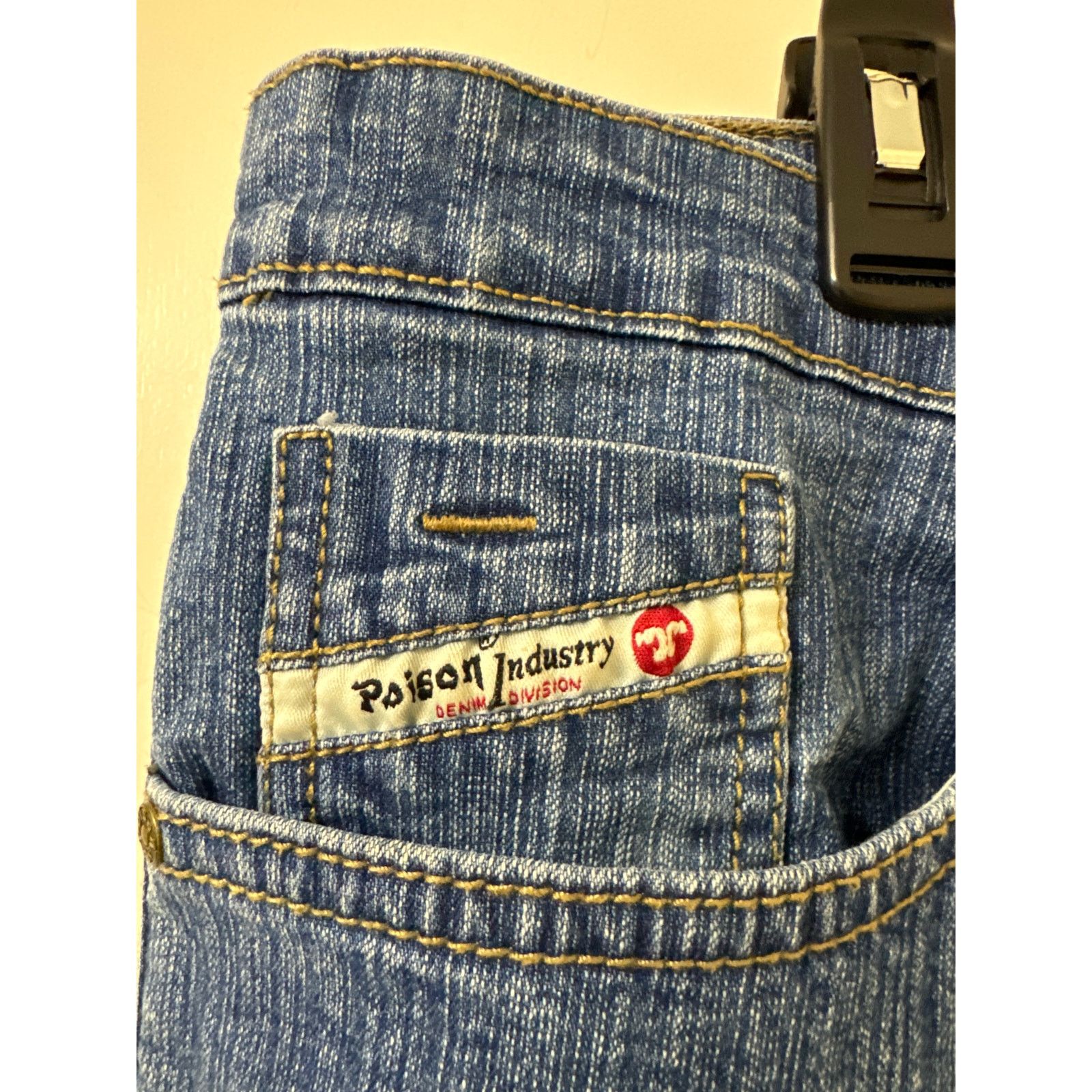 Other VTG Poison Original, Industry, Denim Division 38X39 Jeans Size US 38 / EU 54 - 3 Thumbnail