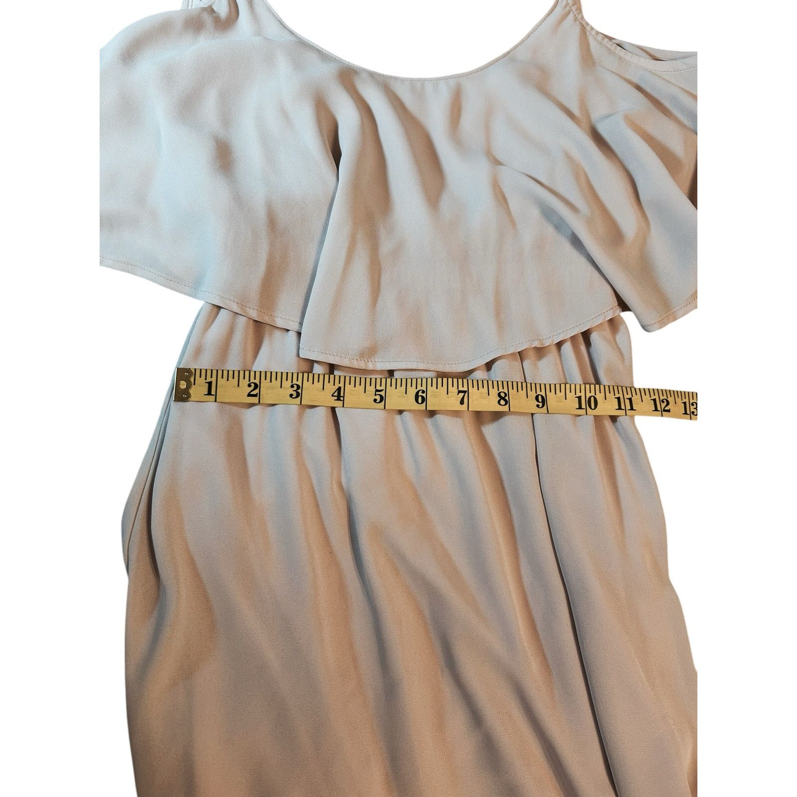 Show Me Your MuMu Show Me Your Mumu Blush Caitlyn Ruffle Dress - Size Small Size S / US 4 / IT 40 - 5 Thumbnail