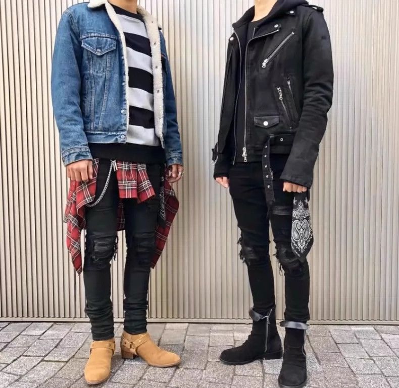 Amiri Amiri 16AW Black Suede Jacket waxed biker denim jacket Size US S / EU 44-46 / 1 - 7 Thumbnail
