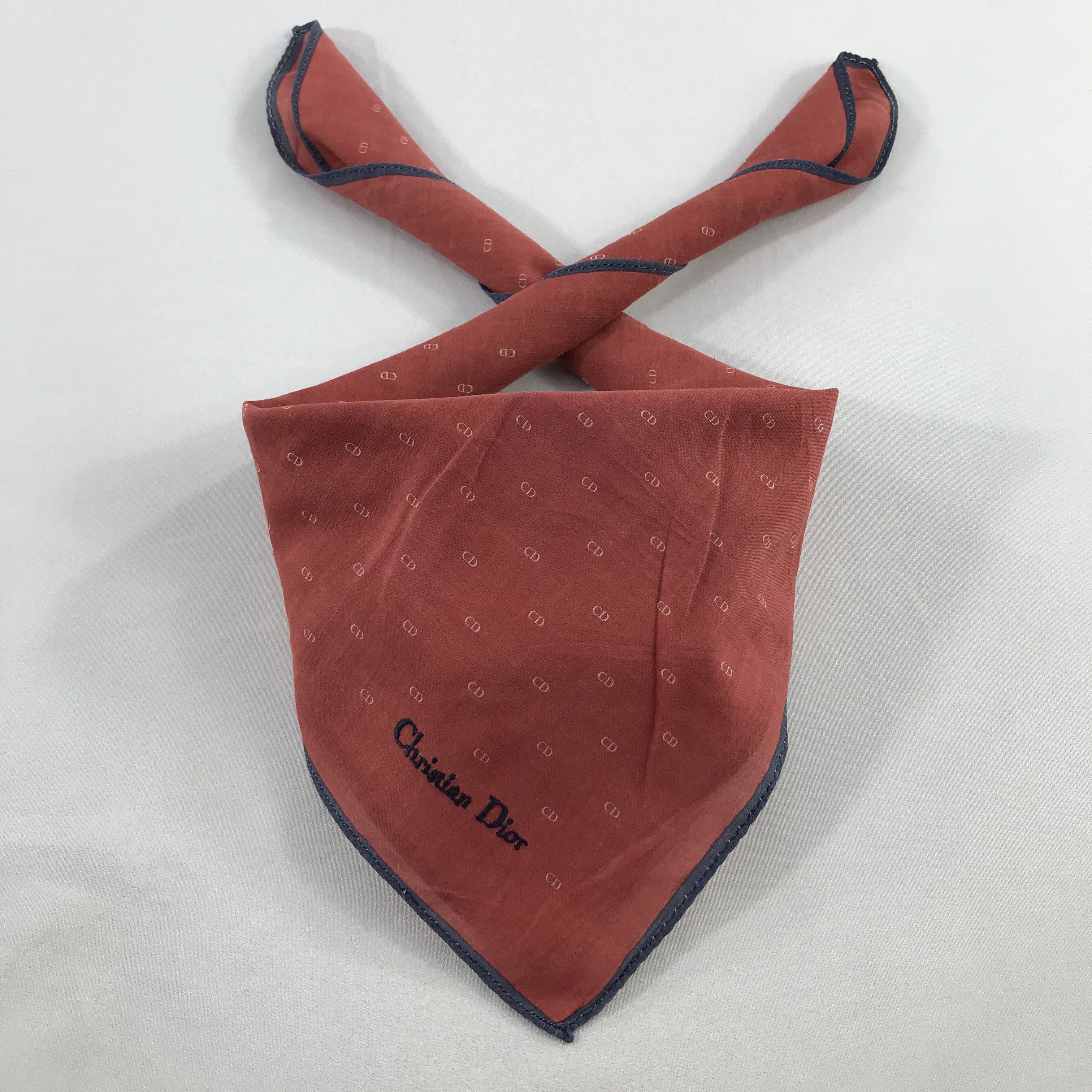 Vintage Christian Dior Bandana / Handkerchief / Neckerchief - S2002 Size ONE SIZE - 3 Thumbnail