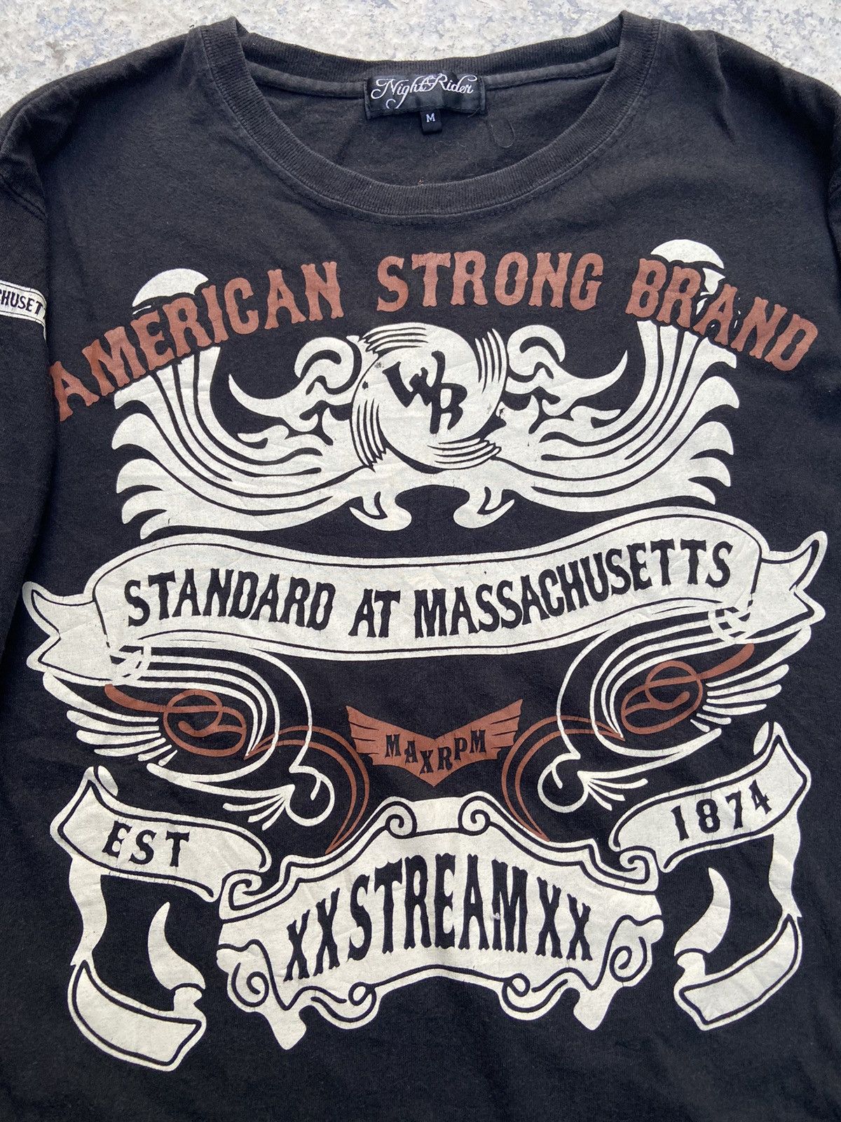 Hysteric Glamour × If Six Was Nine × Japanese Brand 2000s night rider reglan street fight club long sleeve Size US S / EU 44-46 / 1 - 6 Thumbnail