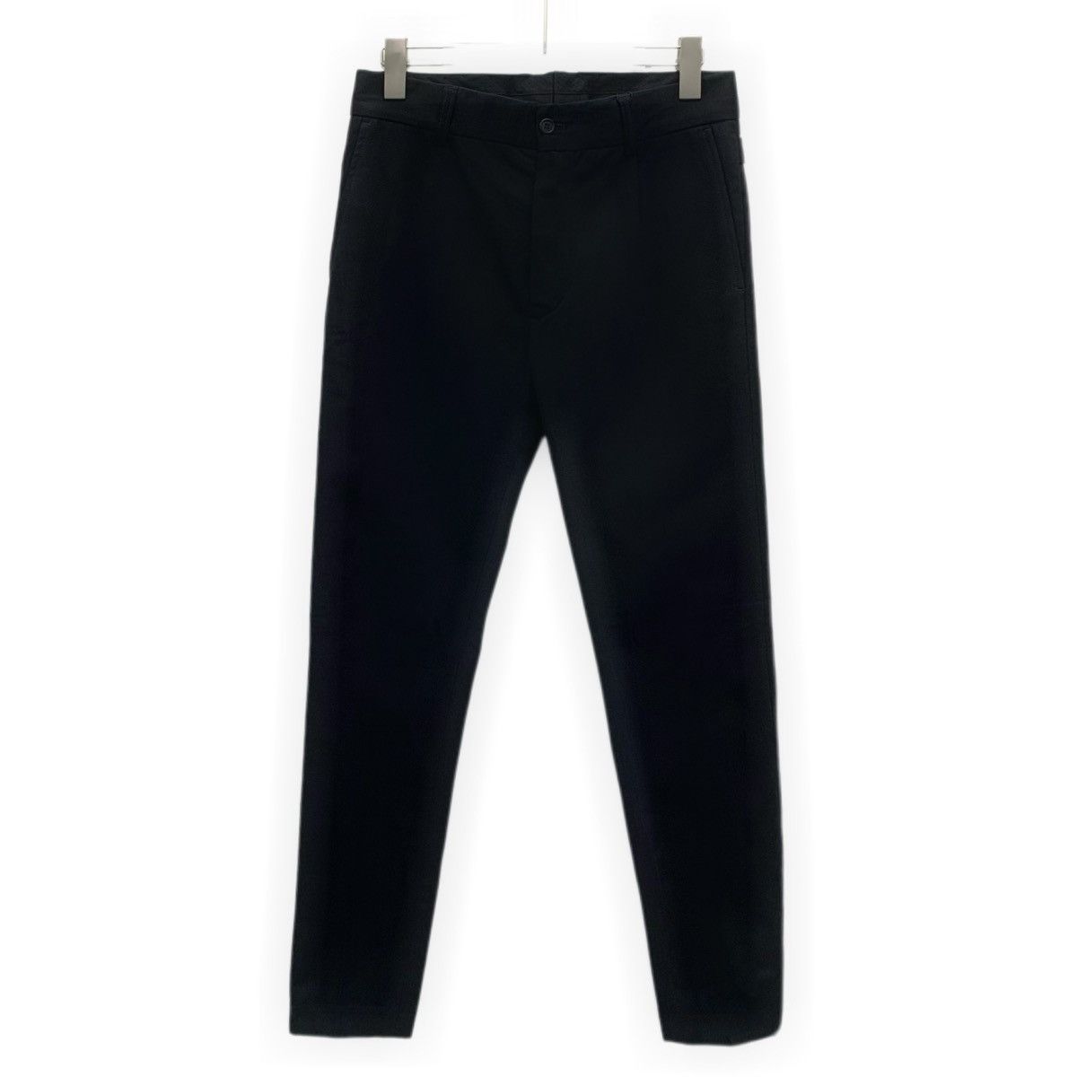 Dolce & Gabbana Dolce & Gabbana Black Cotton Casual Pants K26WX Size US 30 / EU 46 - 1 Thumbnail