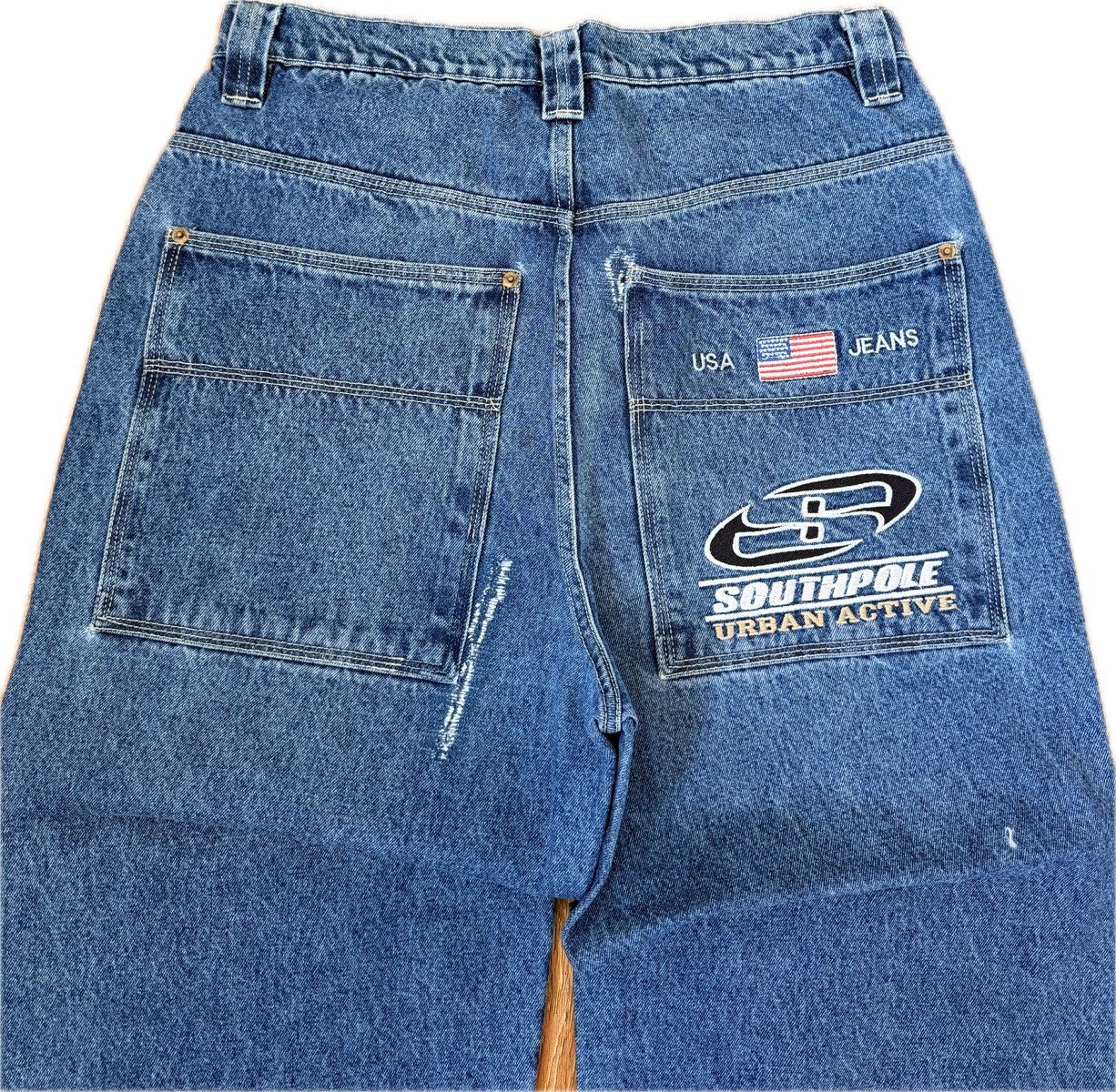 Southpole Baggy Spelled Out Southpole Jeans Size US 32 / EU 48 - 2 Thumbnail