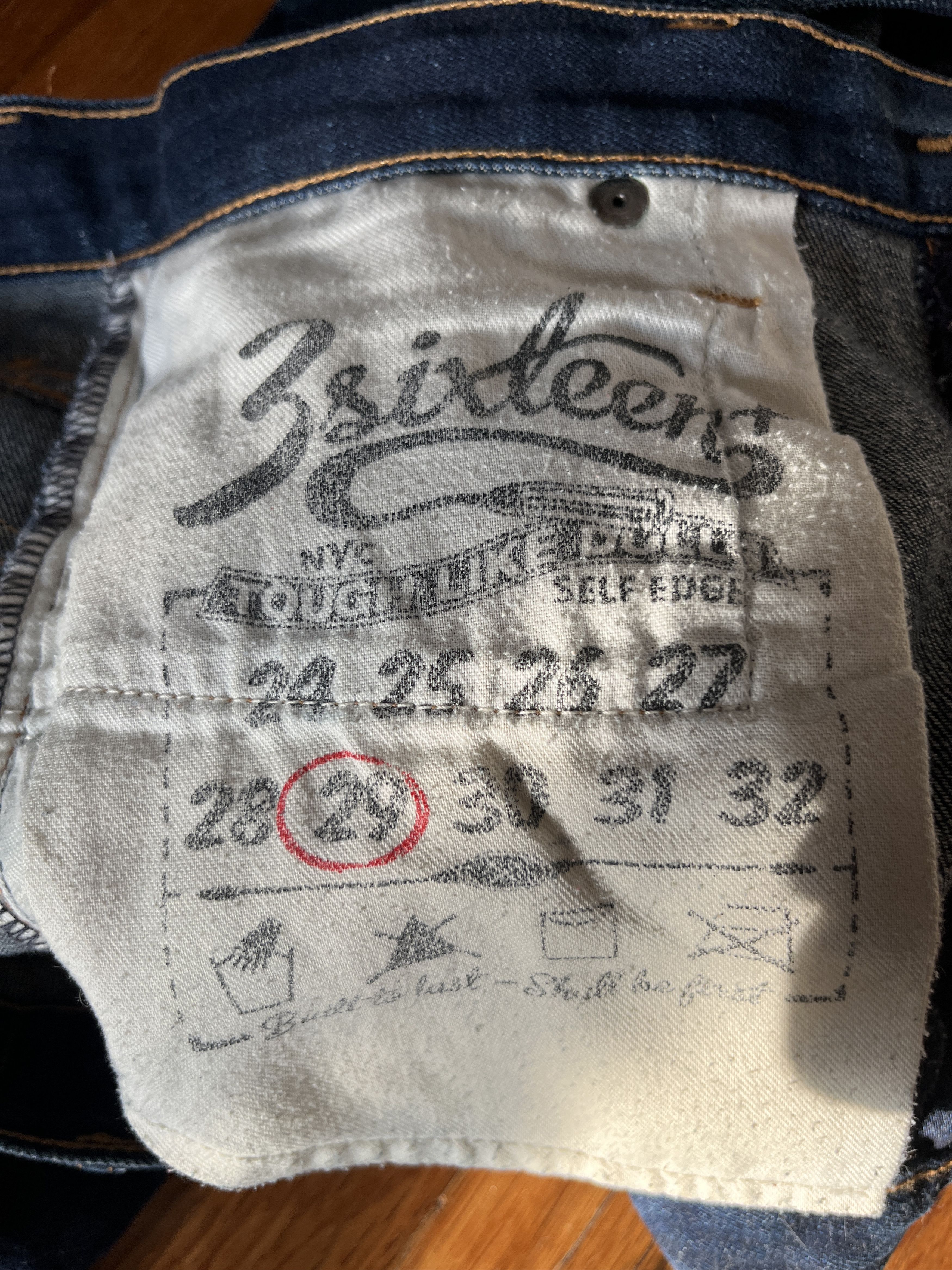 3sixteen × Self Edge 3Sixteen+ 99BSP - Slim Straight Size 29" - 6 Thumbnail