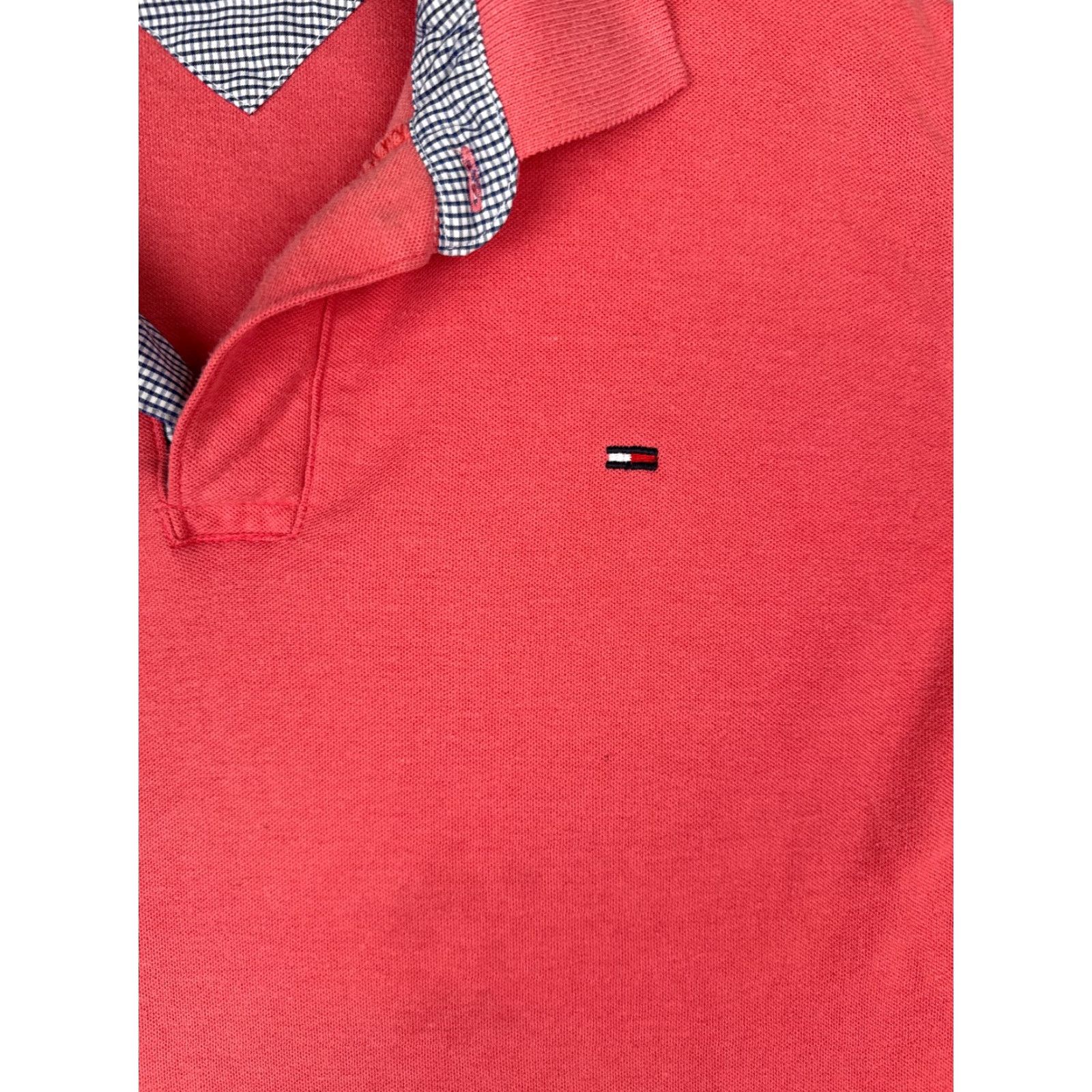 Tommy Hilfiger Tommy Hilfiger Polo Shirt Men Medium Pink 100% Cotton Short Sleeve Polo Shirt Mens Pink 100% Cotton Classic Size US M / EU 48-50 / 2 - 6 Thumbnail