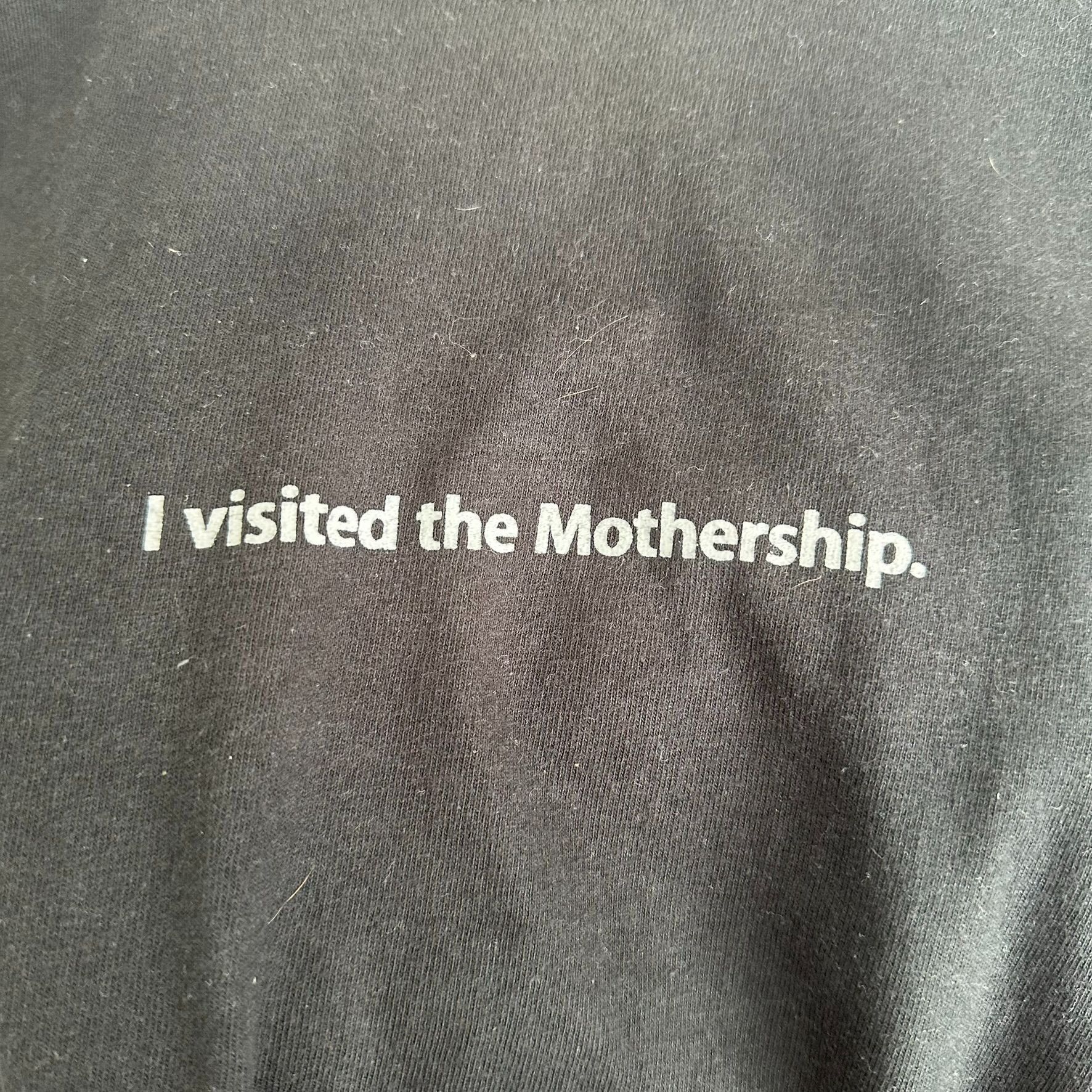 Apple Vintage Y2K Apple I Visited the Mothership T-Shirt Black S S Size US S / EU 44-46 / 1 - 2 Thumbnail