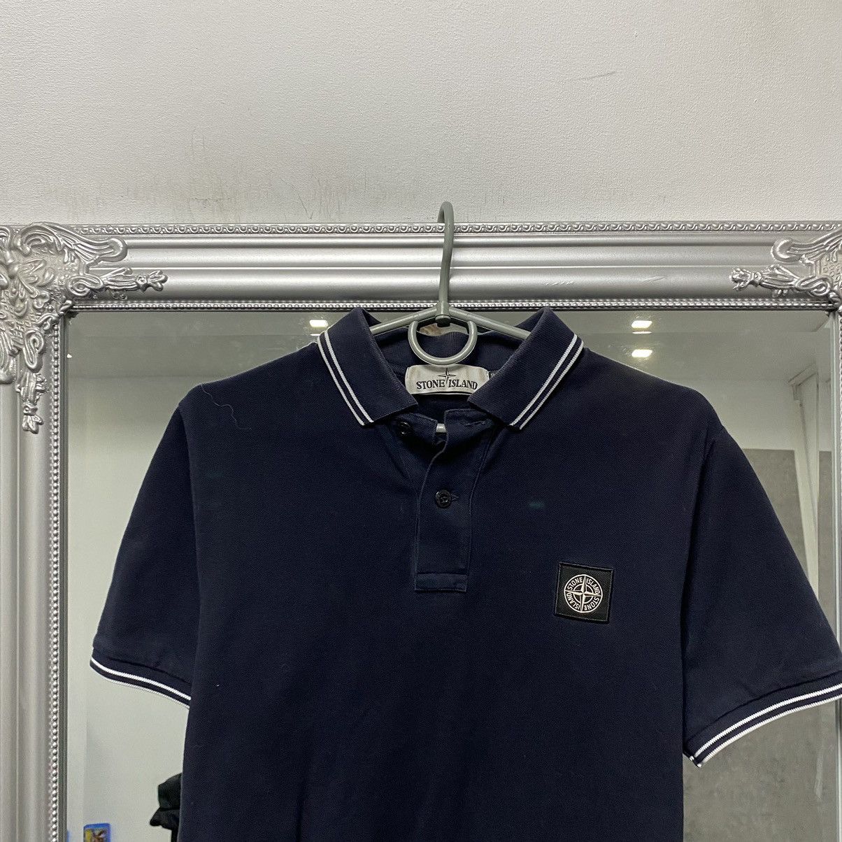 Stone Island Vintage Stone Island Polo Shirt Patch Program Size US S / EU 44-46 / 1 - 2 Thumbnail